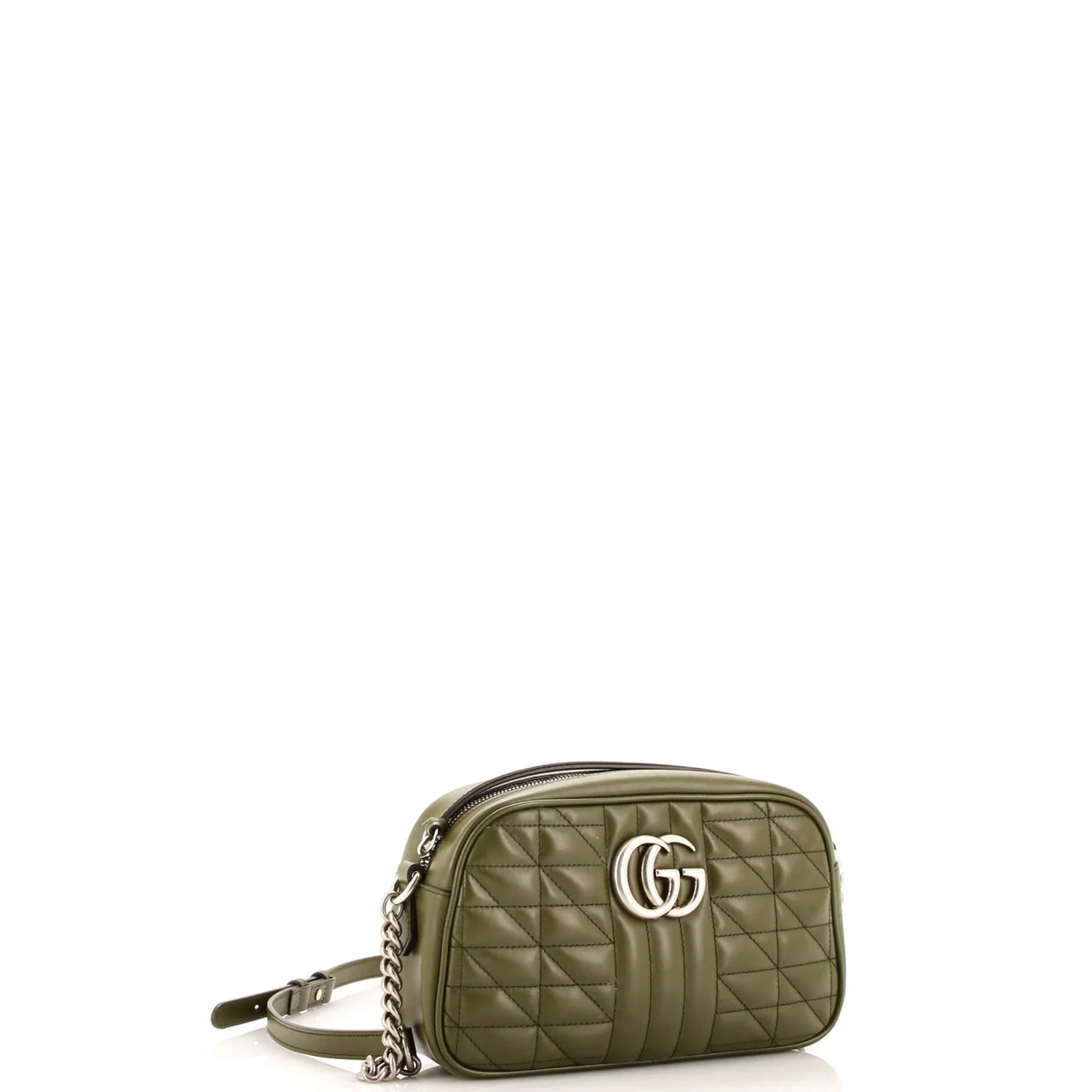 GG Marmont Shoulder Bag Mixed Matelasse Leather Small - Deep Luxury