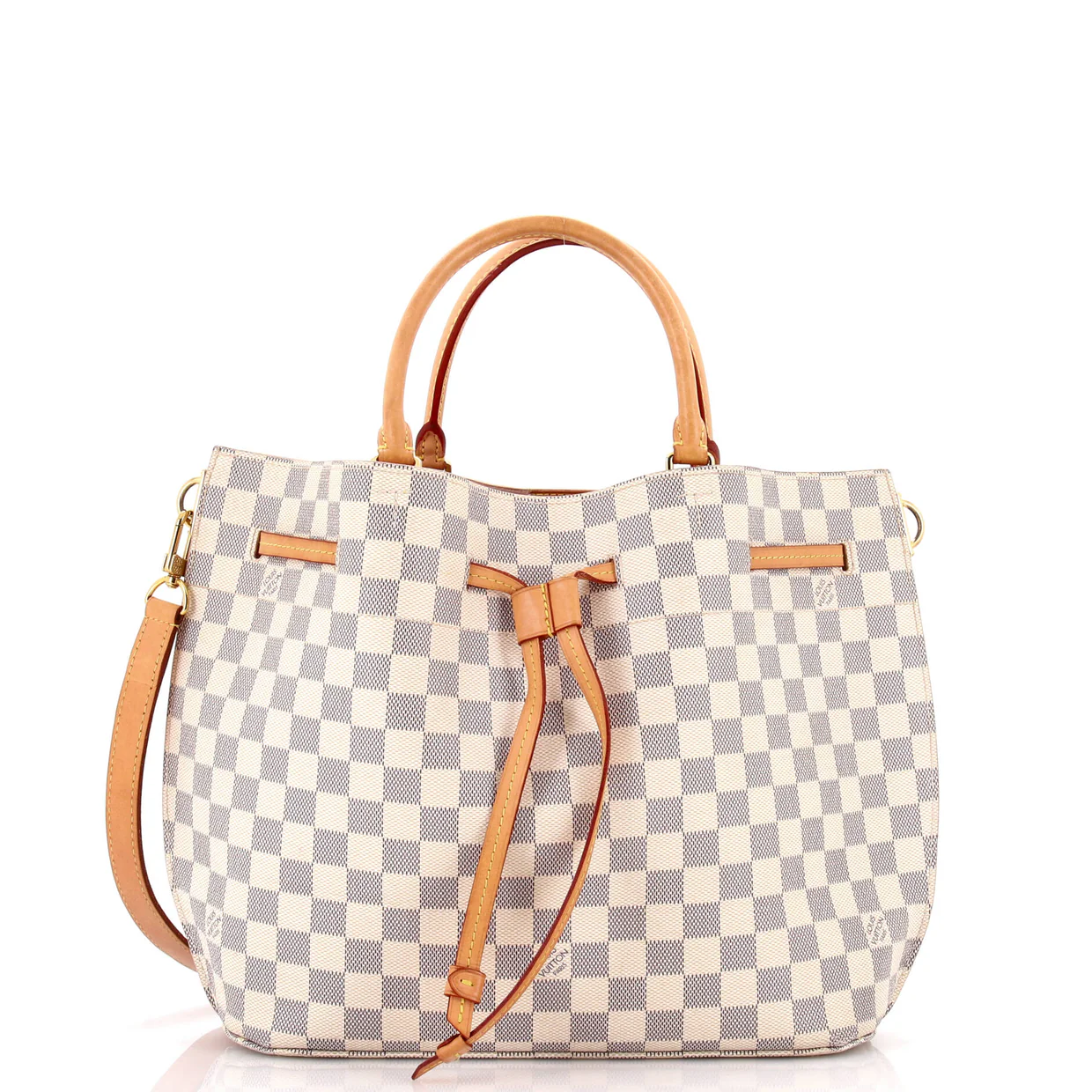 Girolata Handbag Damier - Deep Luxury