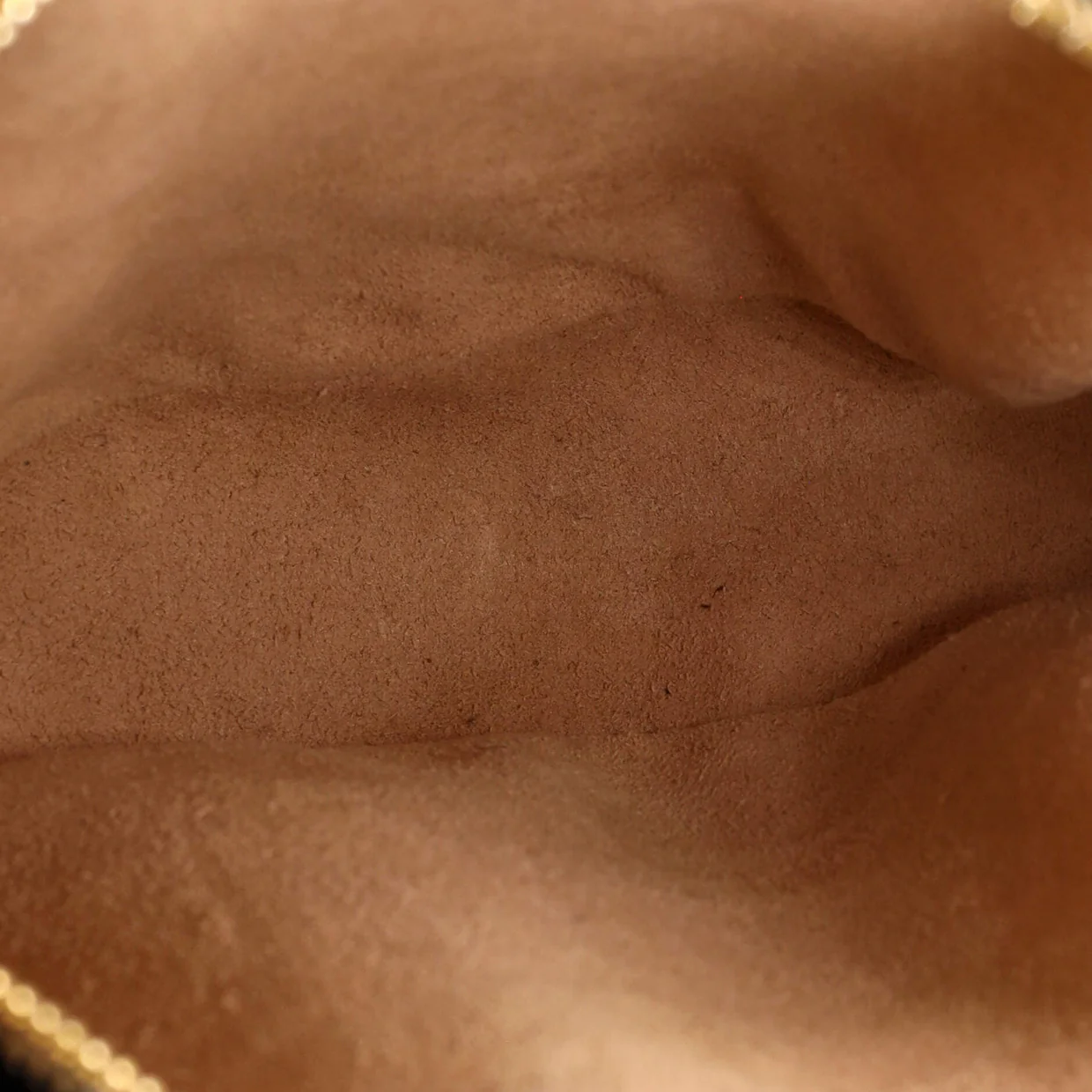 Ophidia Round Shoulder Bag Suede Mini - Deep Luxury