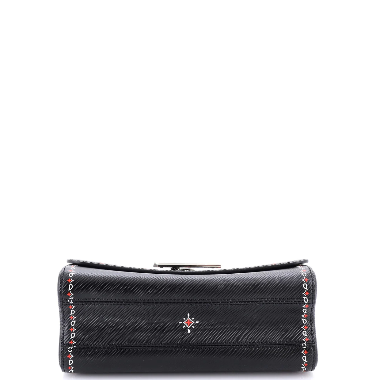 Twist Handbag Limited Edition Print Epi Leather MM - Deep Luxury