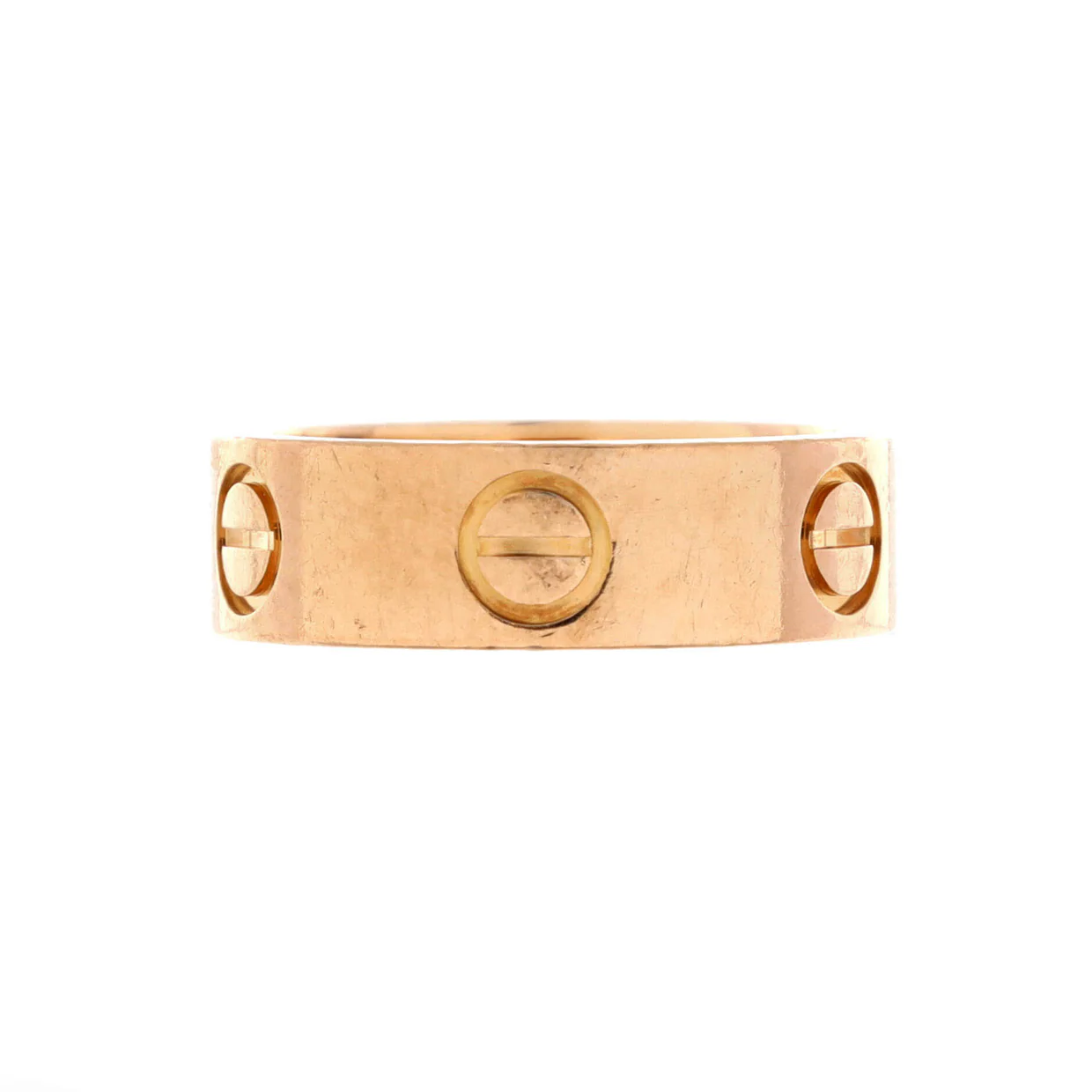 Love Band Ring 18K Rose Gold - Deep Luxury