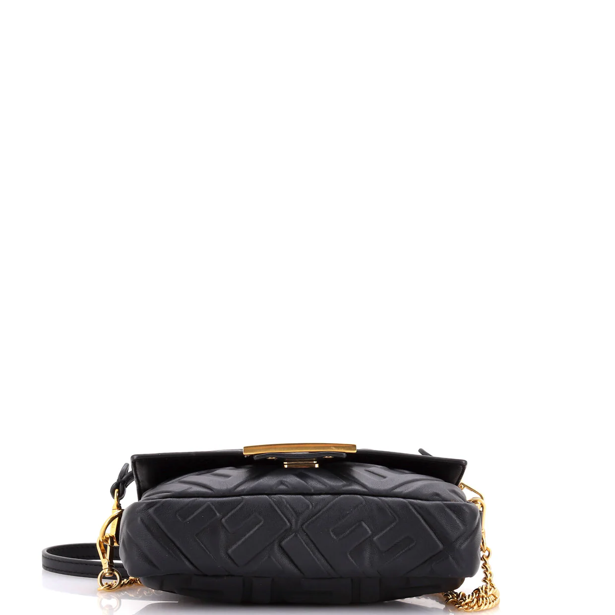 Baguette NM Bag Zucca Embossed Leather Mini - Deep Luxury