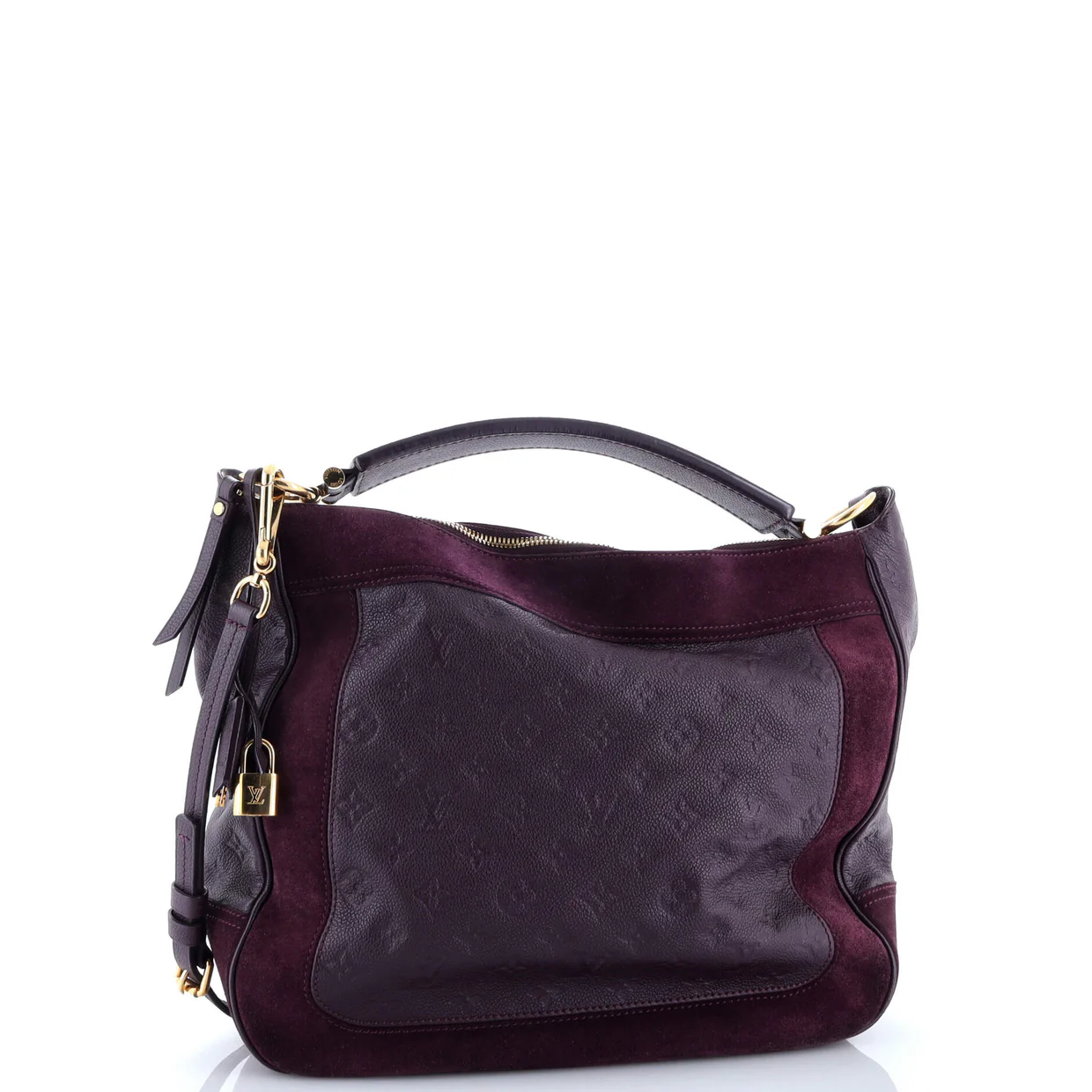 Audacieuse Handbag Monogram Empreinte Leather MM - Deep Luxury