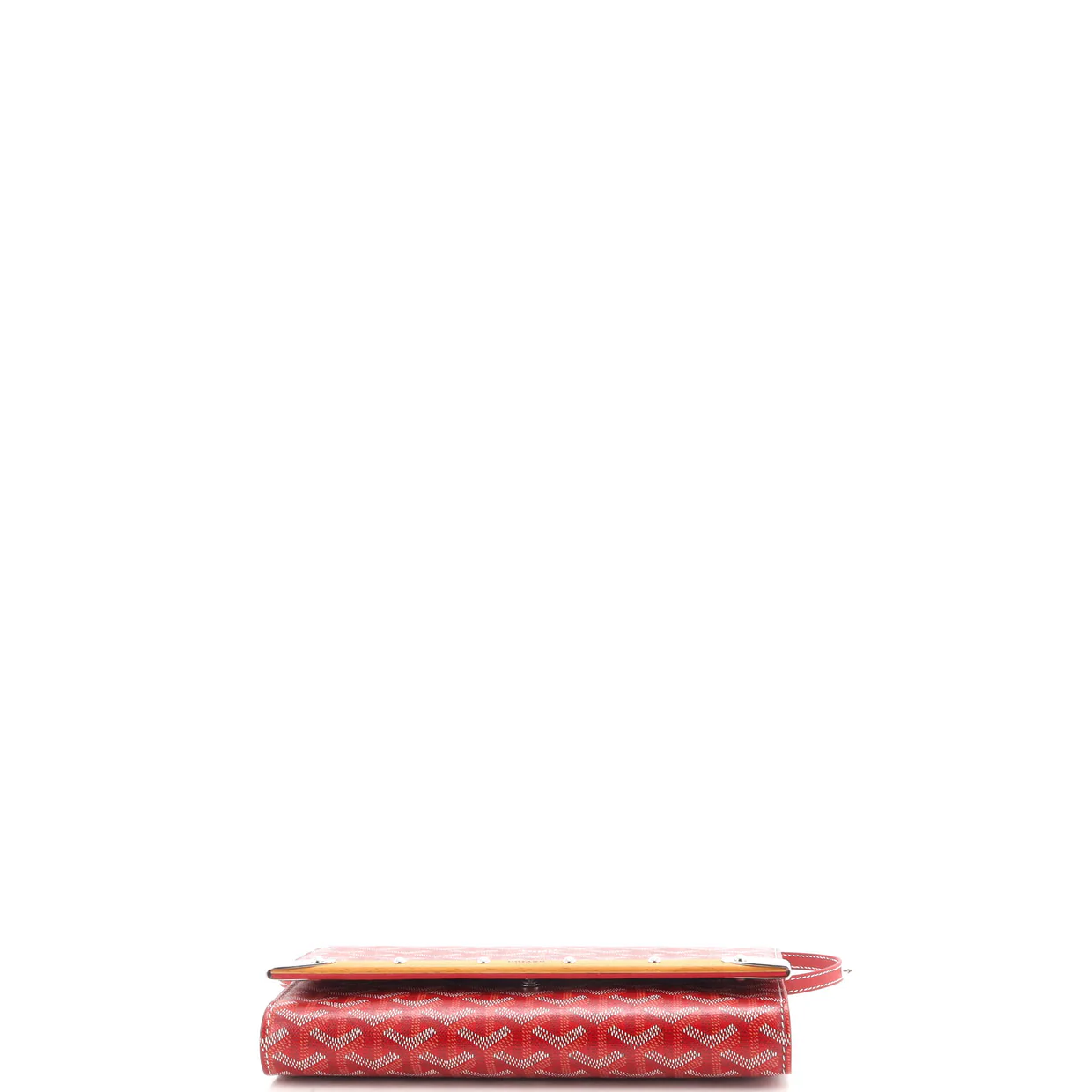 Monte Carlo Clutch with Strap Coated Canvas PM - Deep Luxury