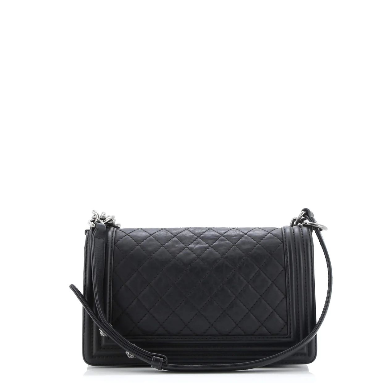 Paris-Dallas Boy Flap Bag Quilted Calfskin with Metal Adornments Old Medium - Deep Luxury