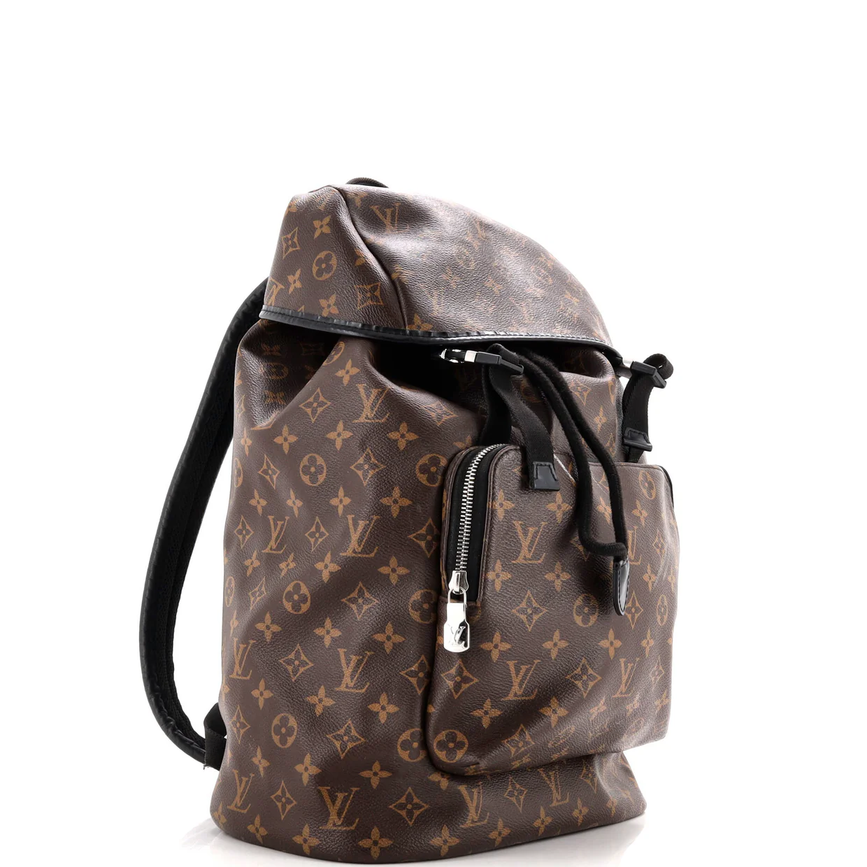 Zack Backpack Macassar Monogram Canvas - Deep Luxury