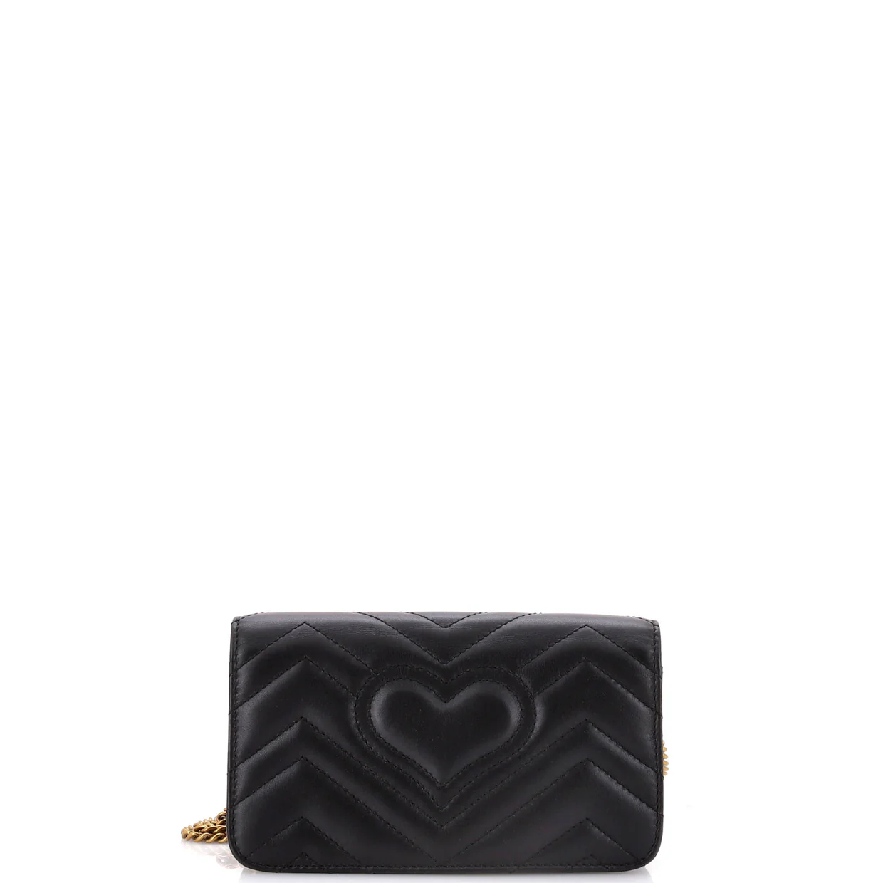 GG Marmont Chain Flap Bag Matelasse Leather Mini - Deep Luxury