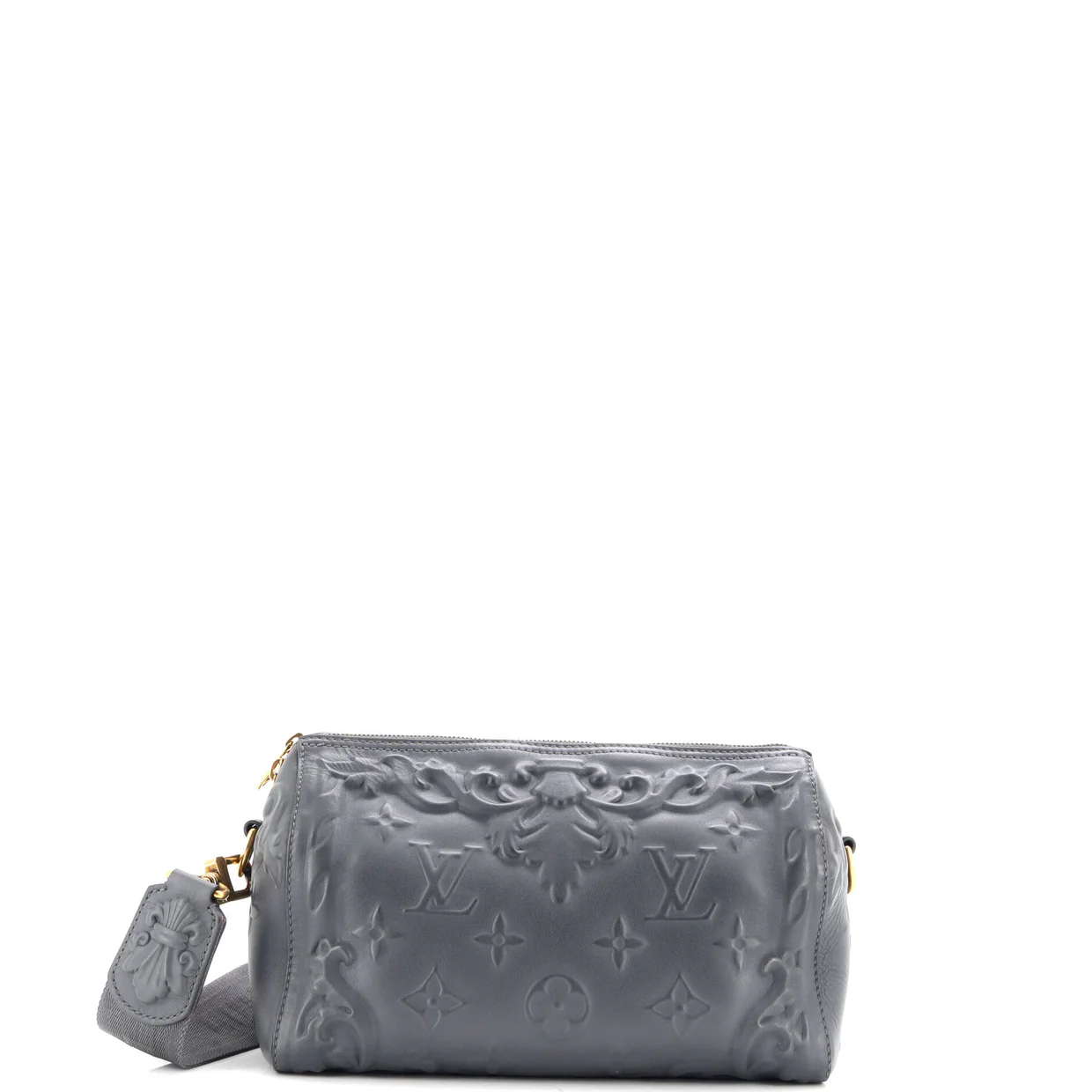 City Keepall Bag Limited Edition Decorative Debossed Calfskin - Deep Luxury