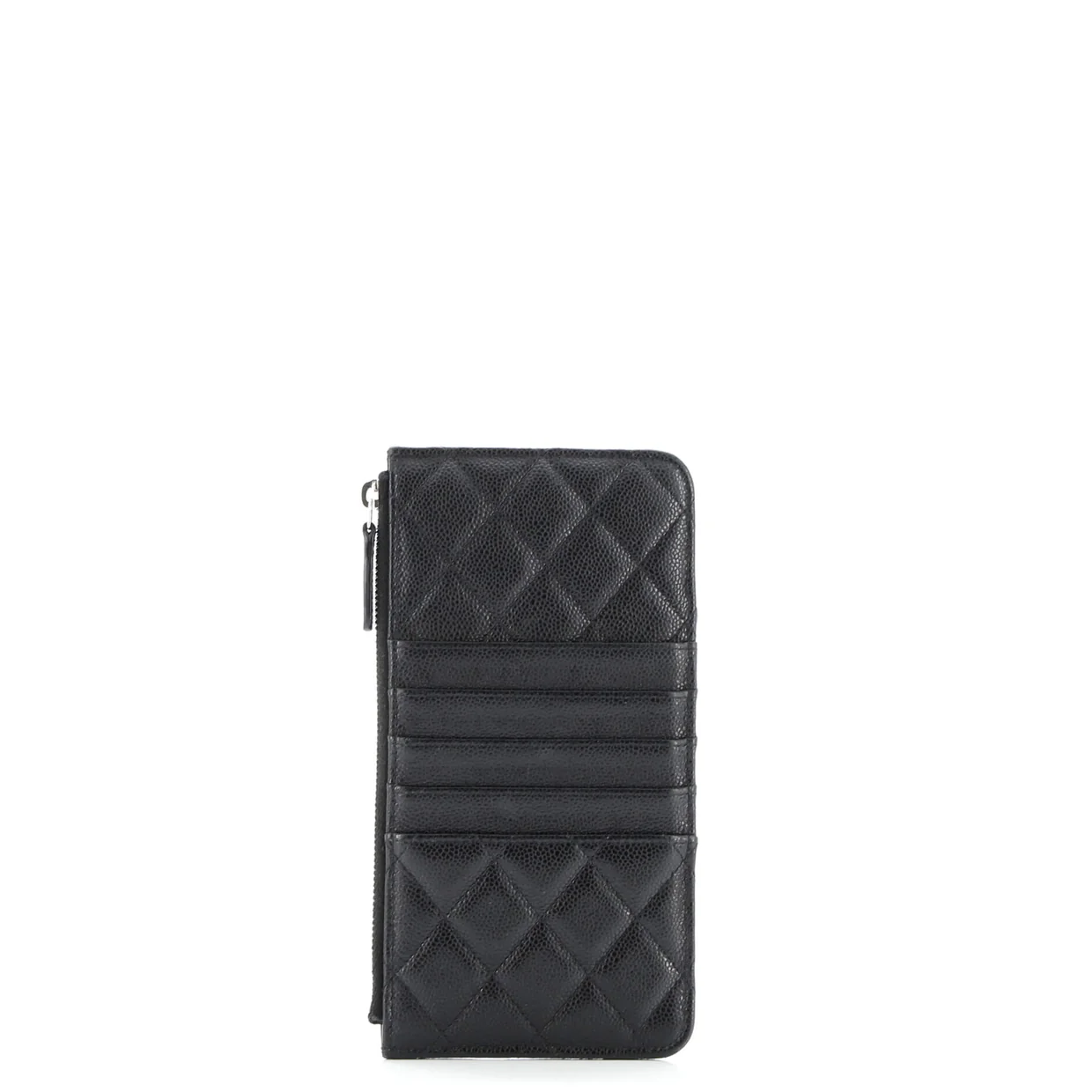 Classic Phone Case Pouch Quilted Caviar - Deep Luxury