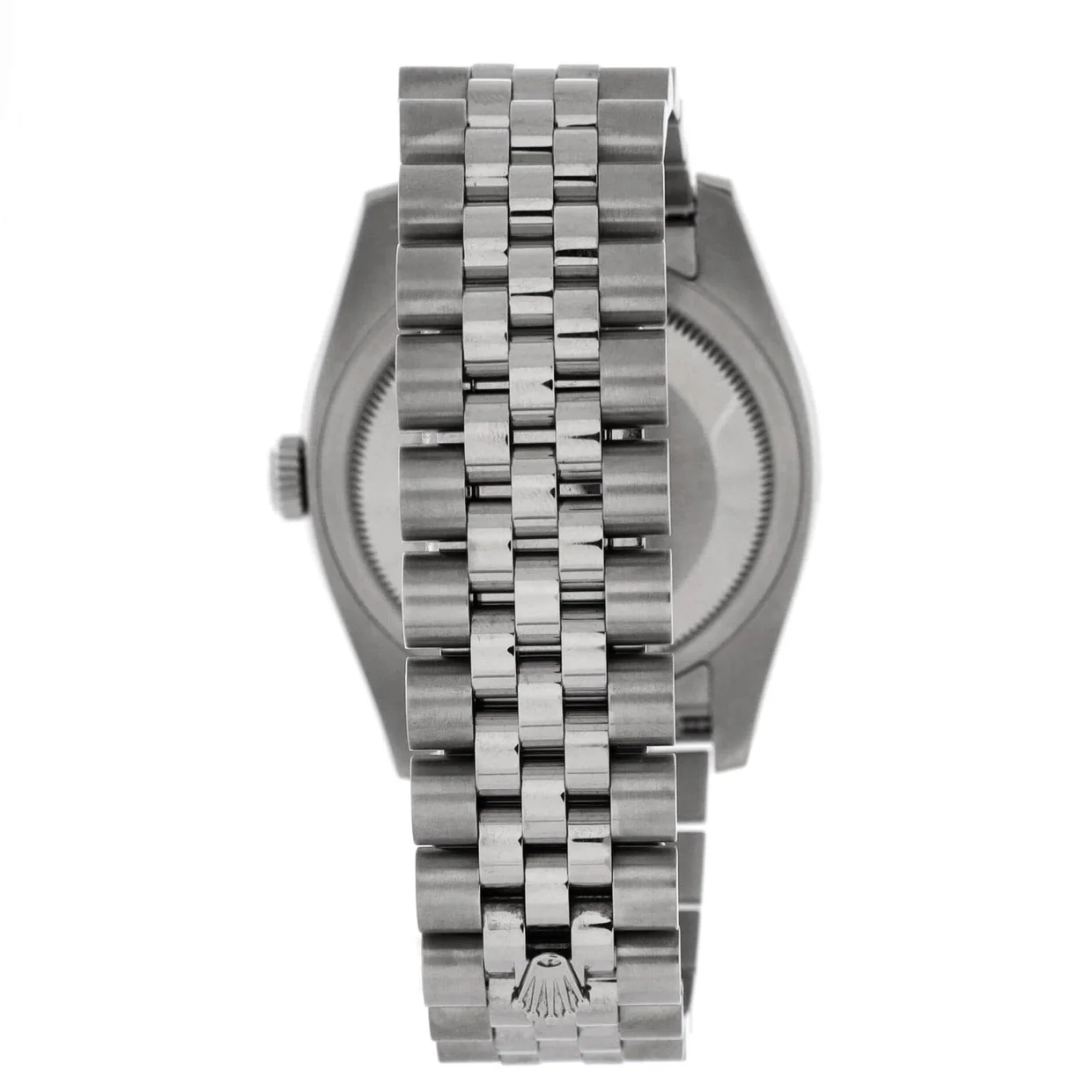 Oyster Perpetual Datejust Automatic Watch Stainless Steel and White Gold with Diamond Markers 36 - Deep Luxury