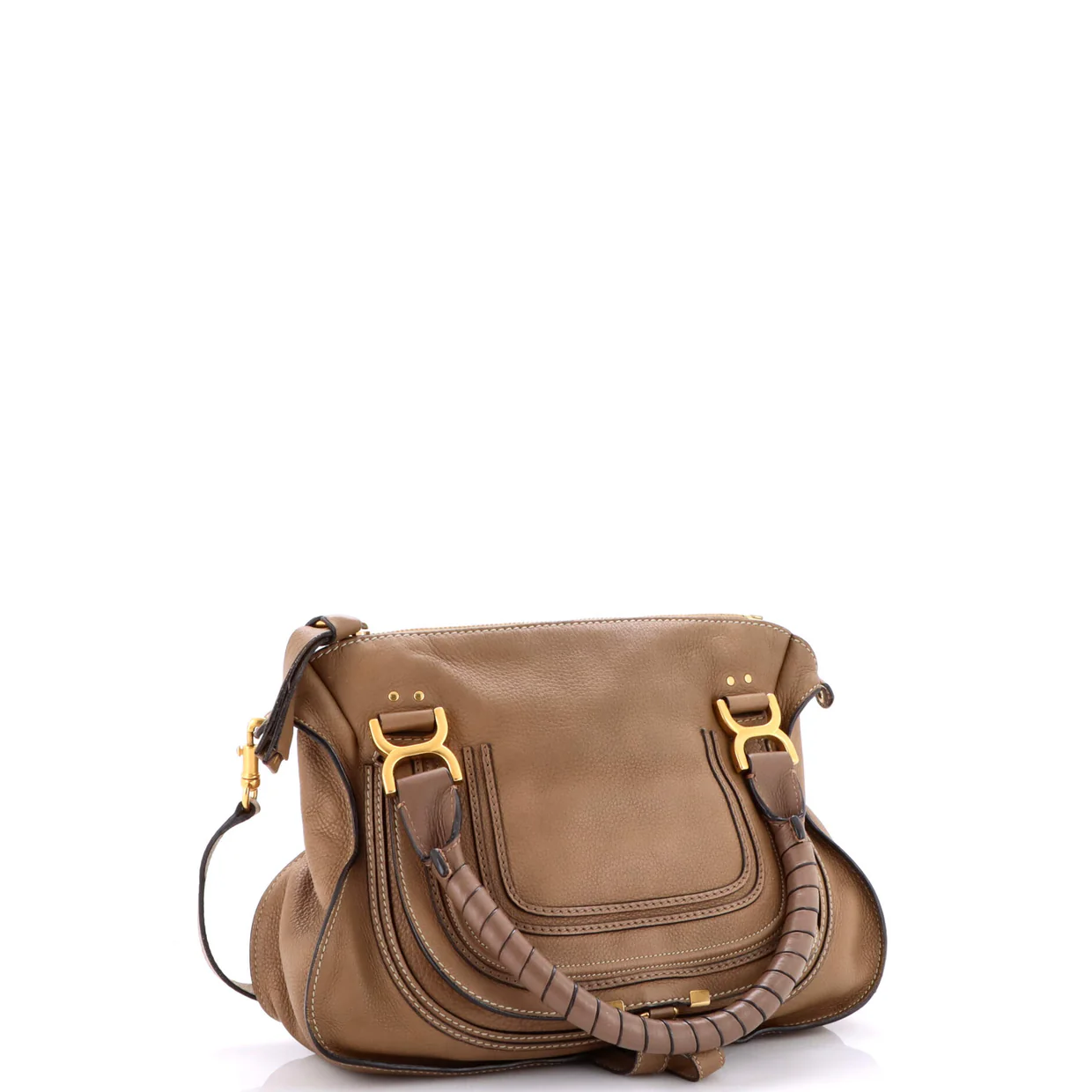 Marcie Shoulder Bag Leather Medium - Deep Luxury