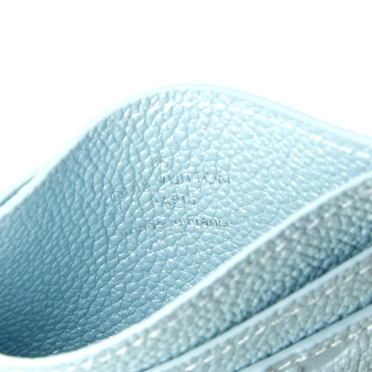 LV Charms Card Holder Monogram Empreinte Leather - Deep Luxury