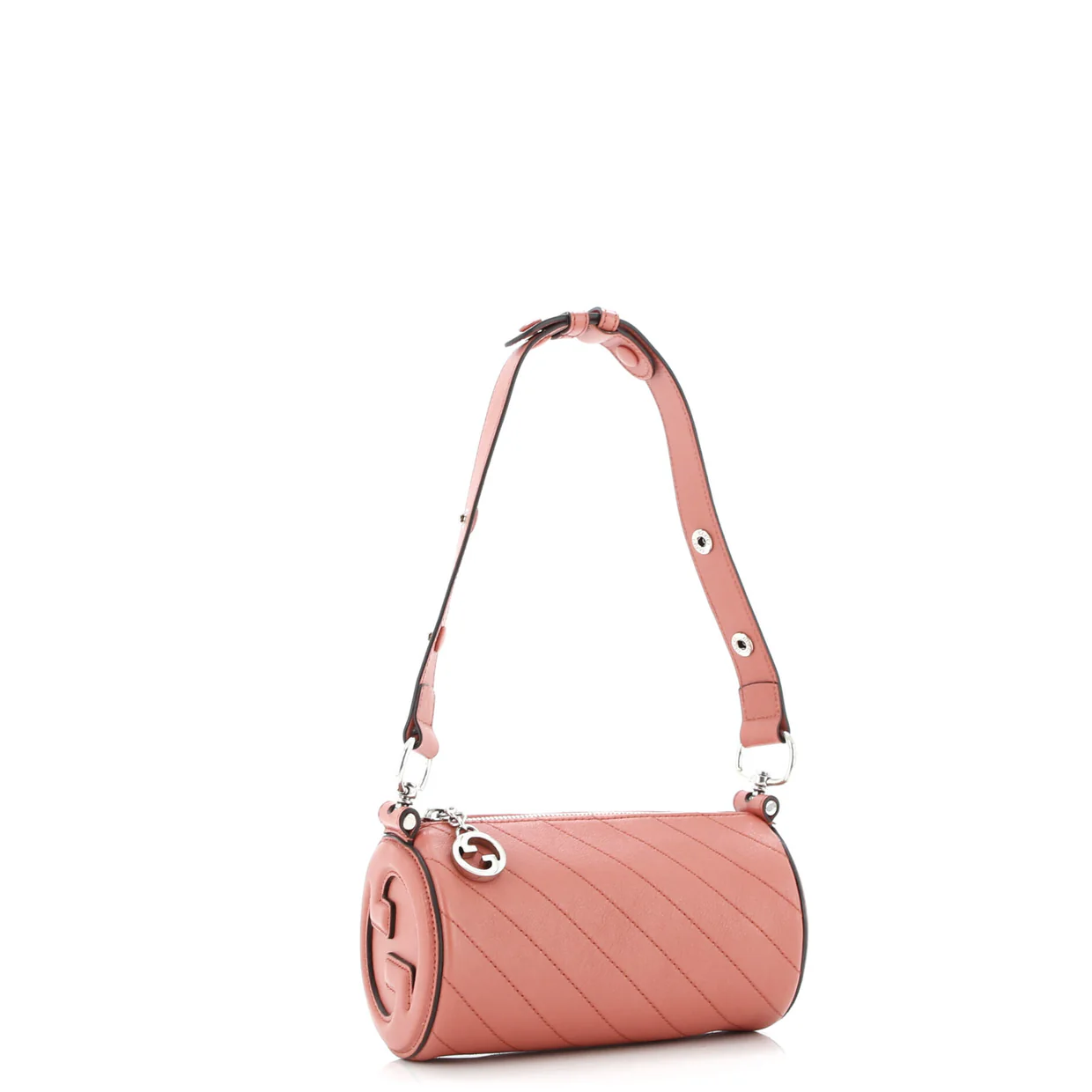 Blondie Shoulder Bag Diagonal Quilted Leather Mini - Deep Luxury