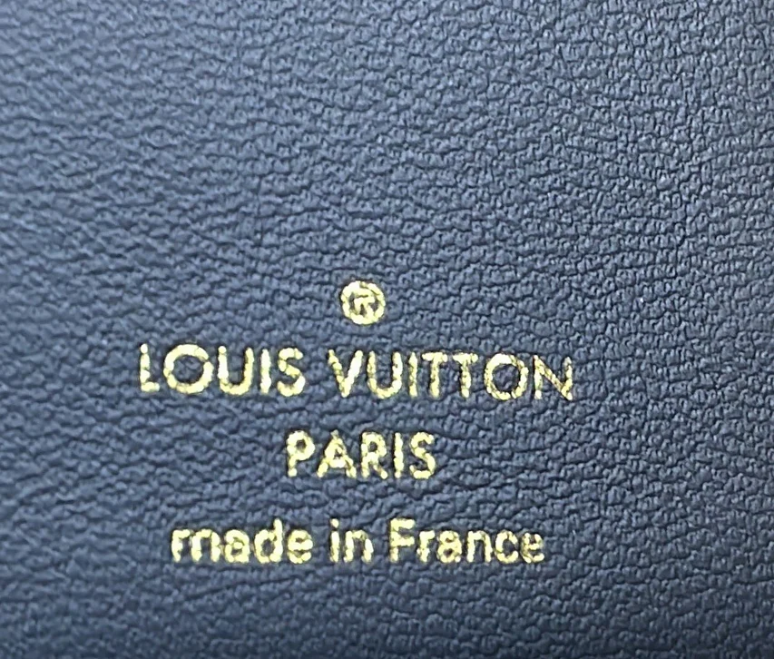 Lou Wallet Monogram Embossed Lambskin - Deep Luxury
