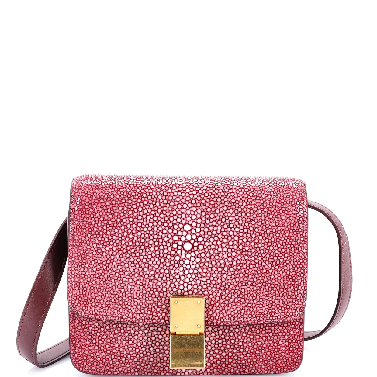Classic Box Bag Stingray Small - Deep Luxury