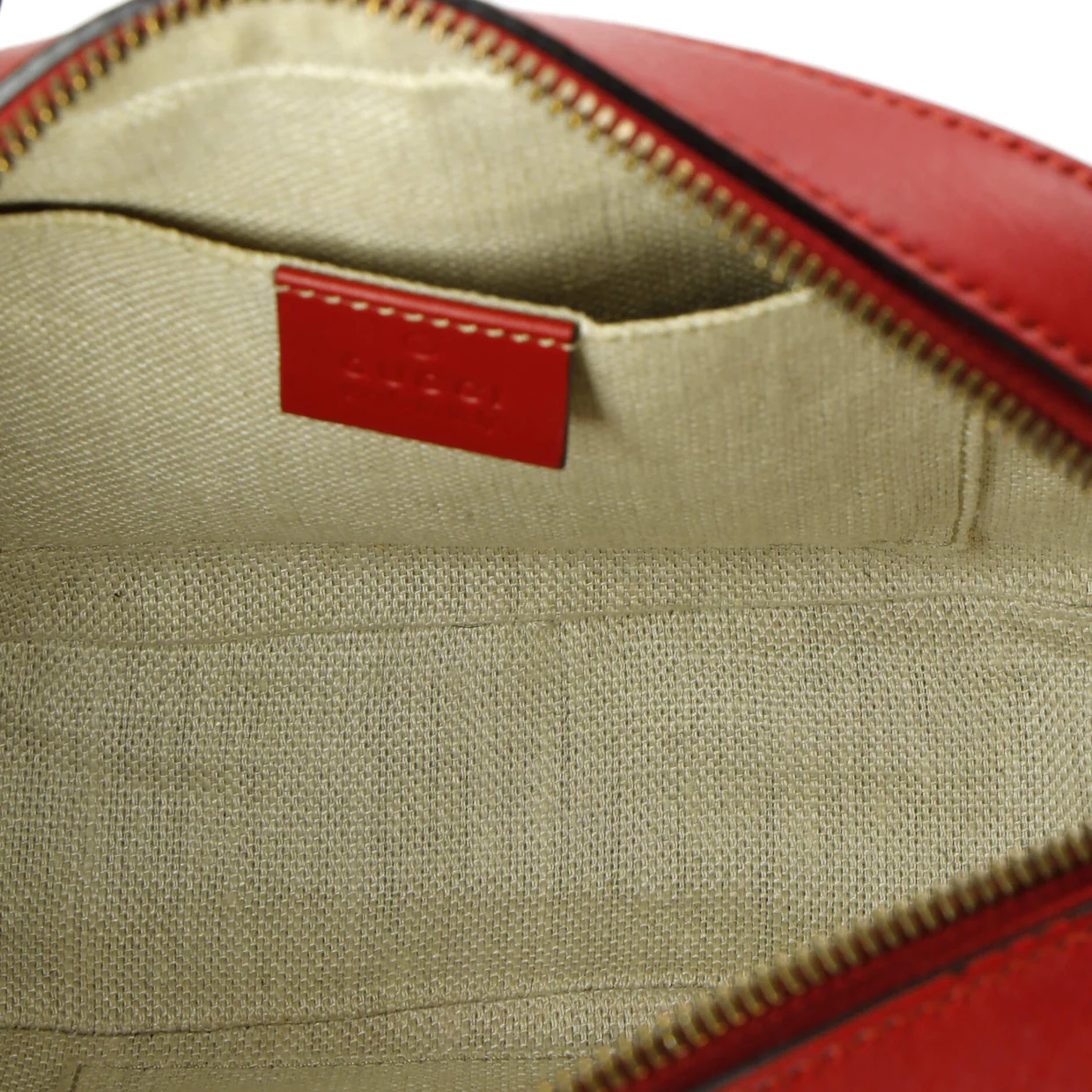 Bee Web Camera Bag Leather - Deep Luxury
