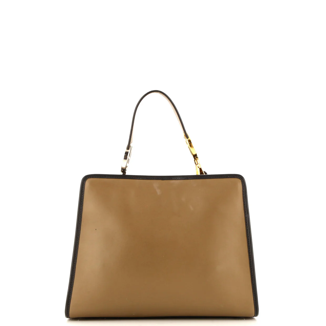 Runaway Bag Leather and Zucca Velvet Small - Deep Luxury