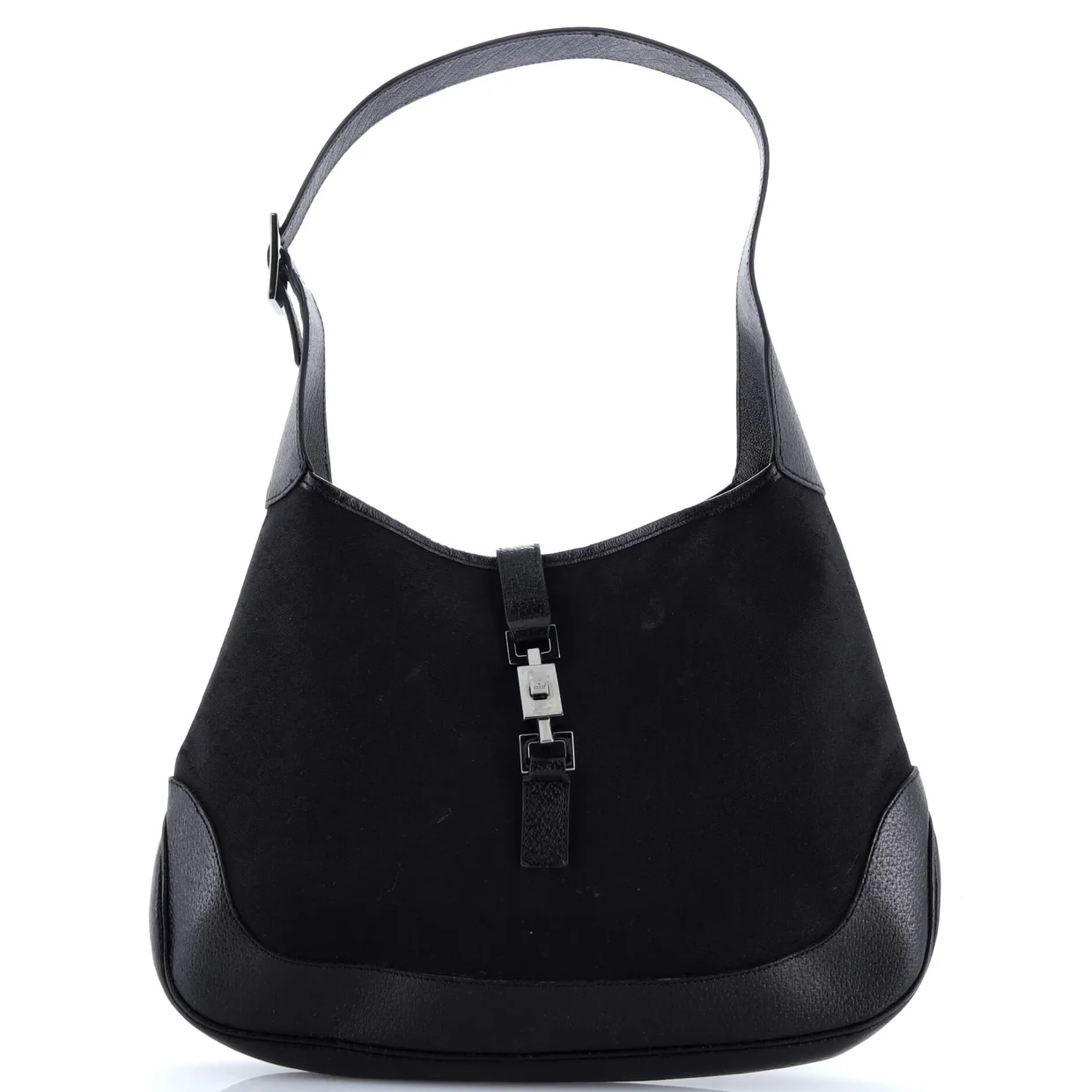 Web Jackie O Hobo GG Canvas Medium - Deep Luxury