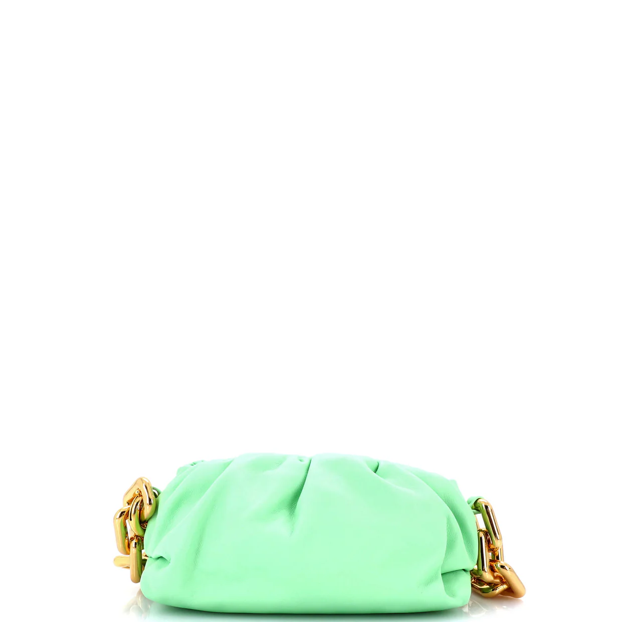 The Chain Pouch Leather Teen - Deep Luxury