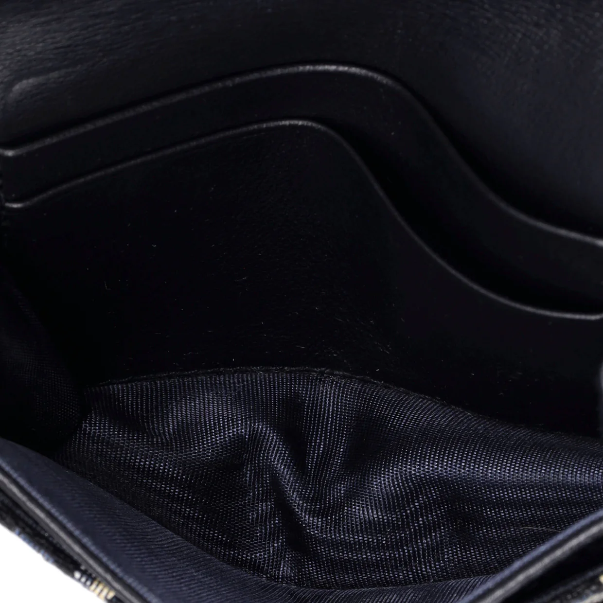 Saddle Card Case Oblique Canvas - Deep Luxury