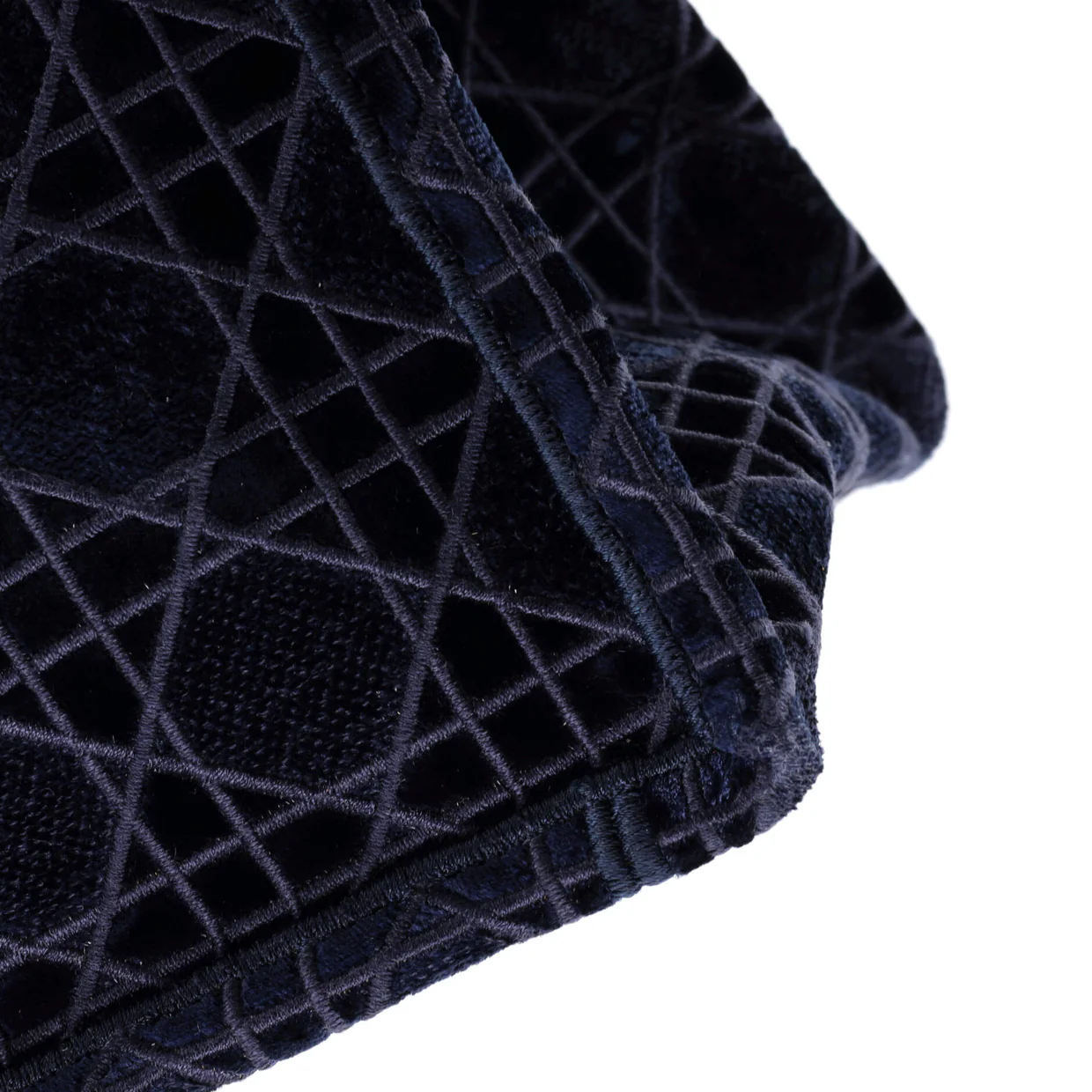 Book Tote Oblique Velvet Large - Deep Luxury