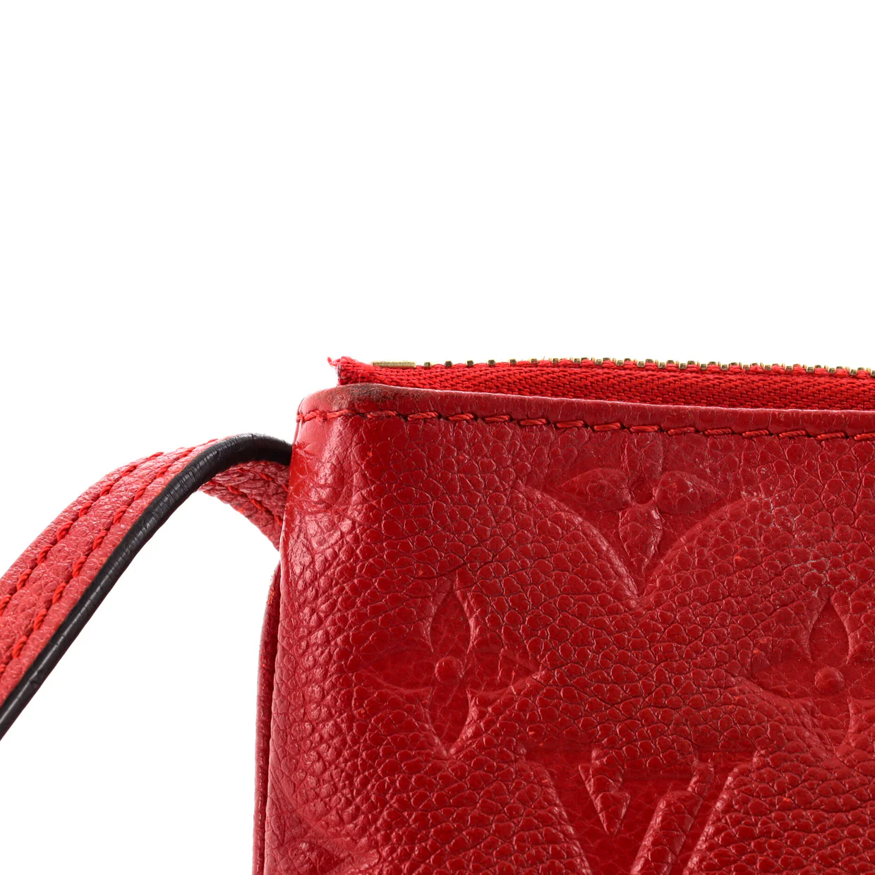 Twice Handbag Monogram Empreinte Leather - Deep Luxury