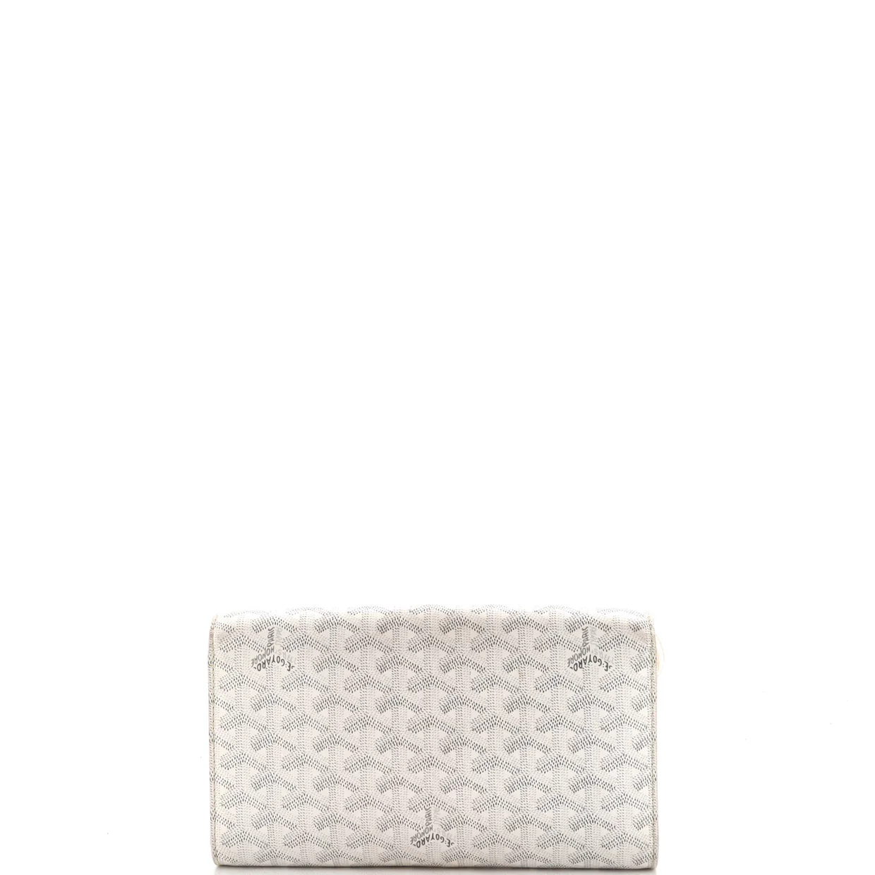 Monte Carlo Clutch with Strap Coated Canvas PM - Deep Luxury