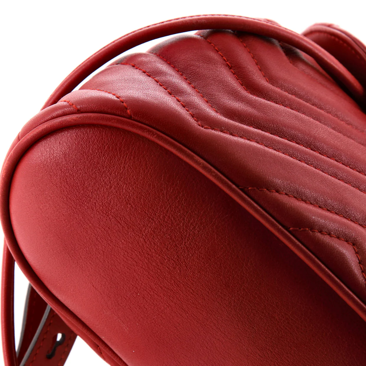 GG Marmont Drawstring Backpack Matelasse Leather Mini - Deep Luxury