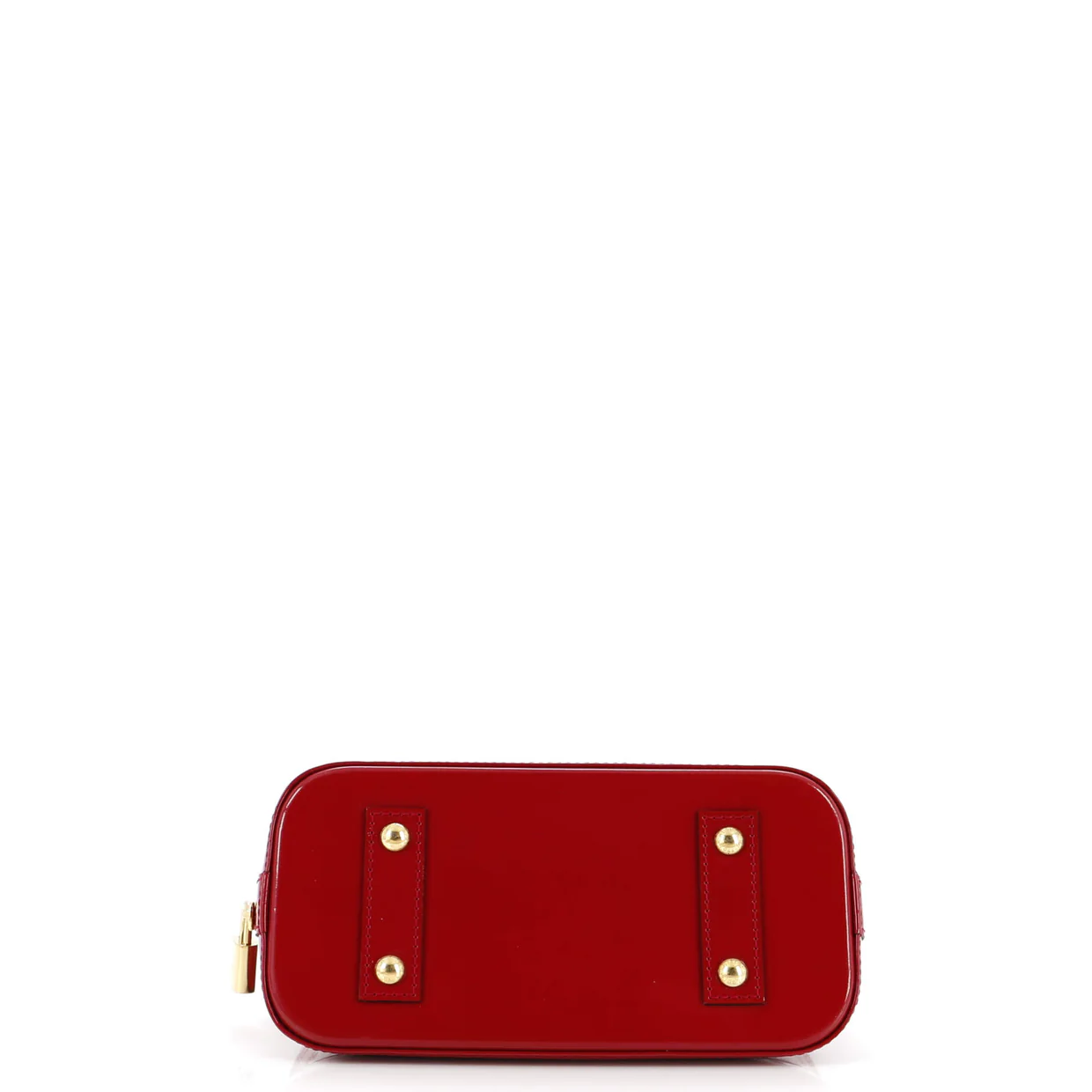 Alma Handbag Monogram Vernis BB - Deep Luxury