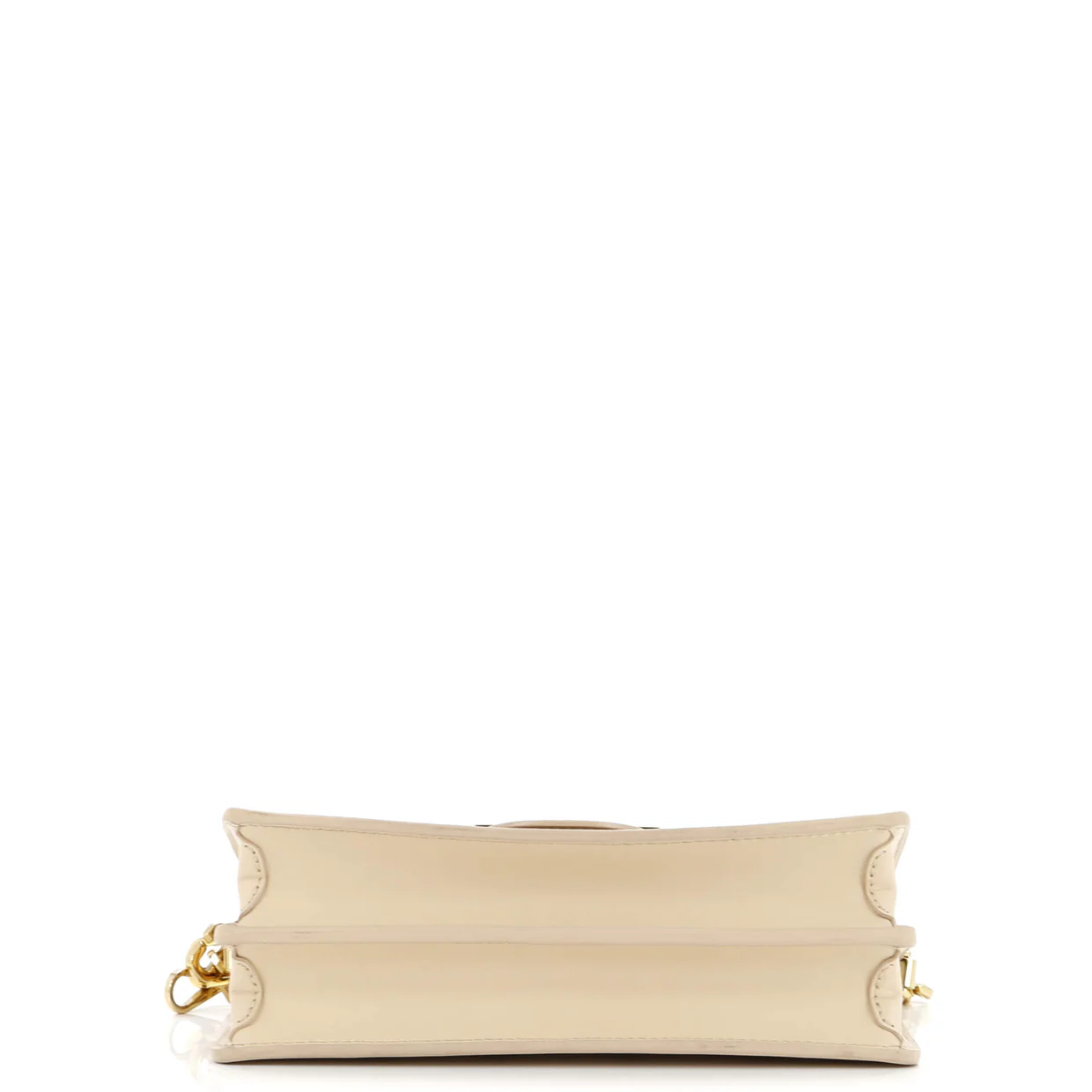 Dauphine Shoulder Bag Monogram Cutout Broderie Leather East West - Deep Luxury