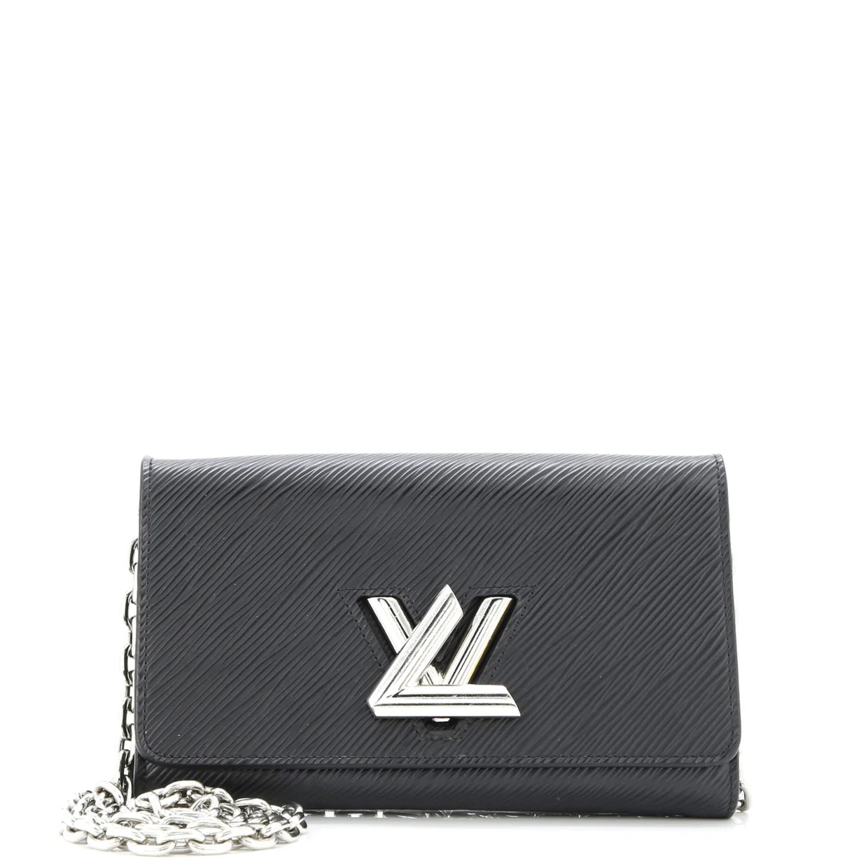 Twist Chain Wallet Epi Leather - Deep Luxury
