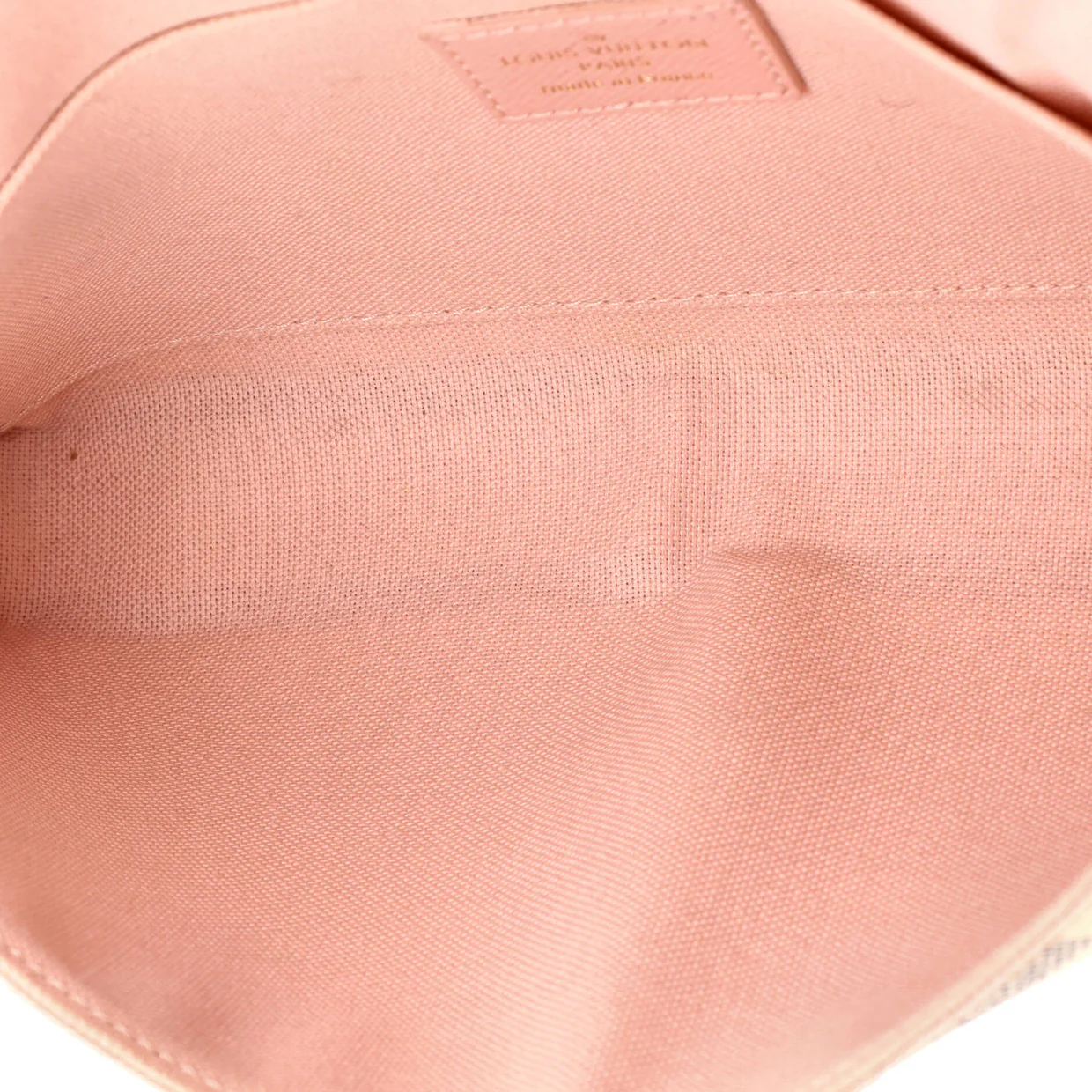 Felicie Pochette Damier and Leather - Deep Luxury