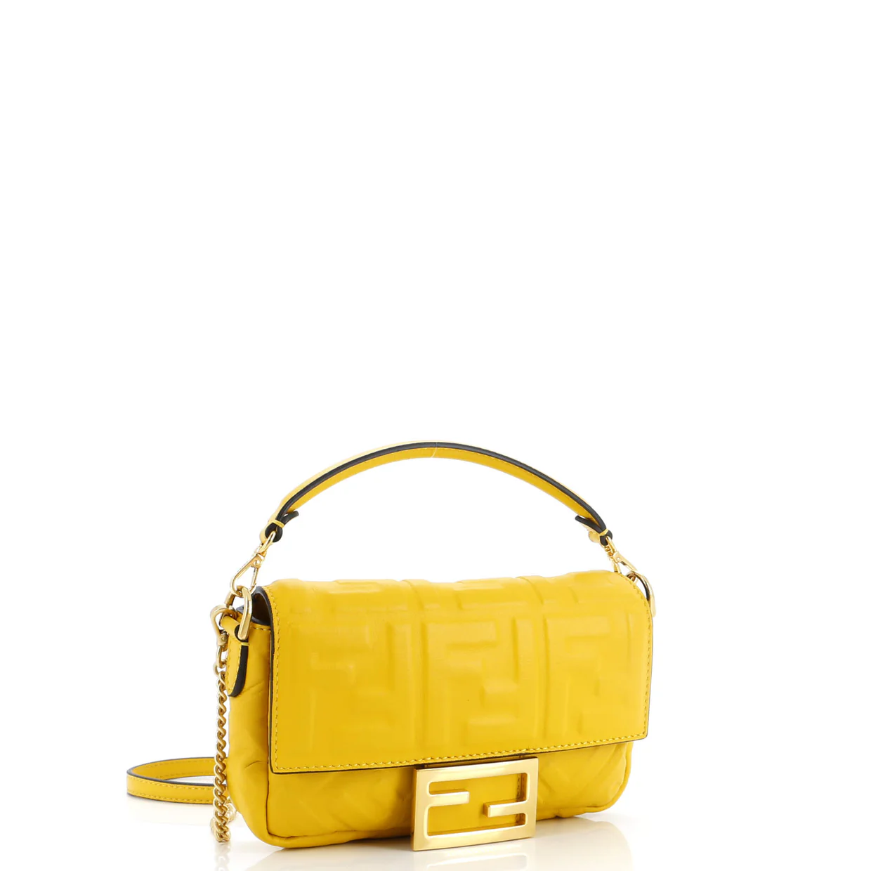 Baguette NM Bag Zucca Embossed Leather Mini - Deep Luxury