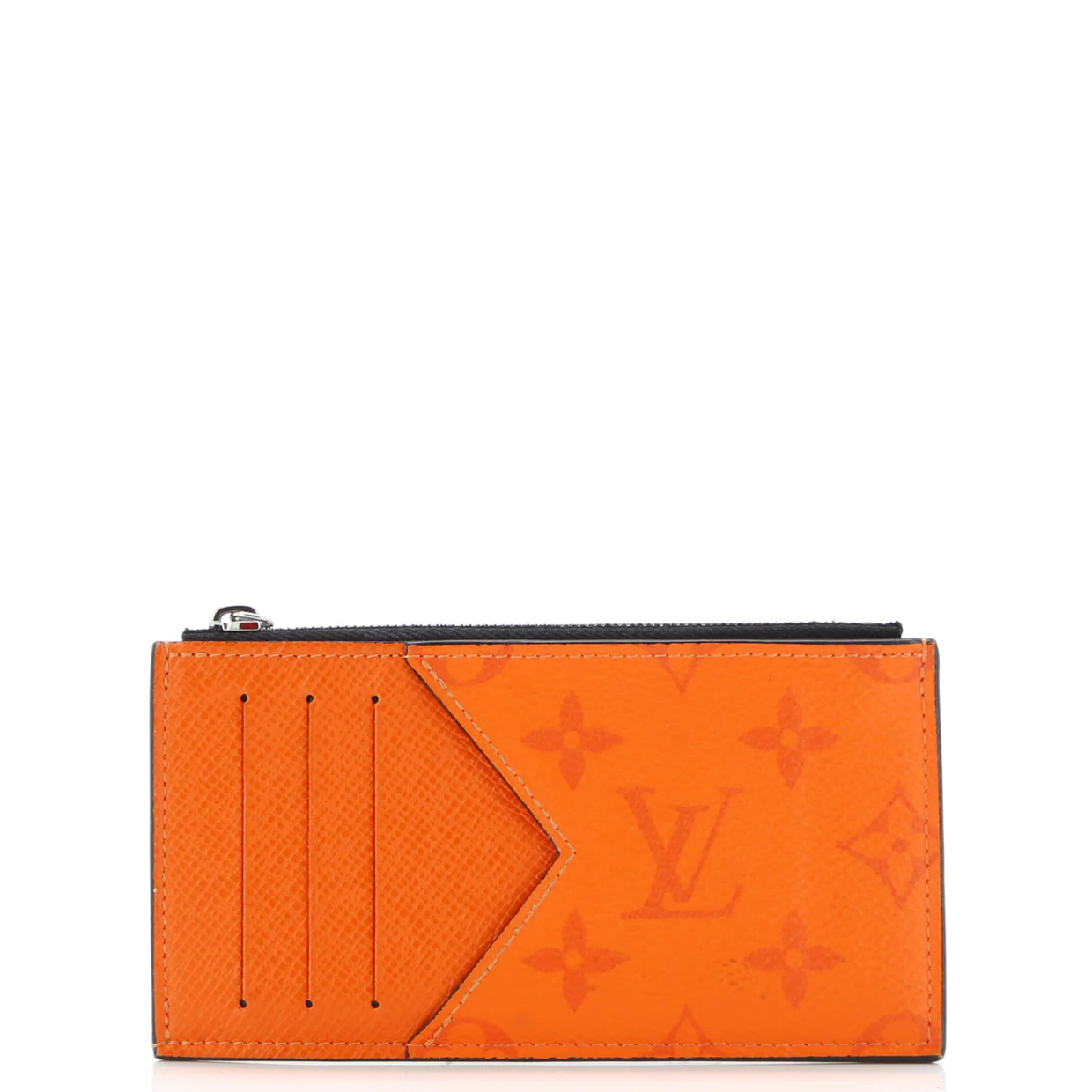Coin Card Holder Monogram Taigarama - Deep Luxury