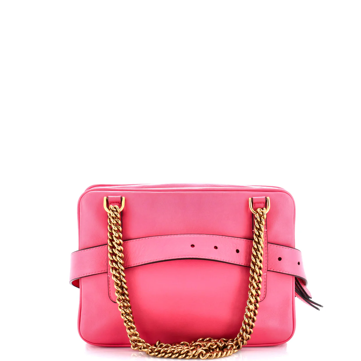 Upside Down Bag Zucca Embossed Leather - Deep Luxury