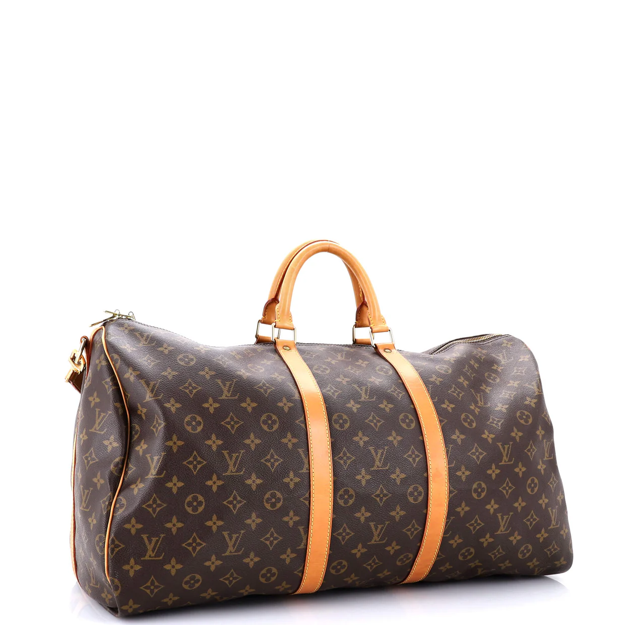 Keepall Bandouliere Bag Monogram Canvas 55 - Deep Luxury