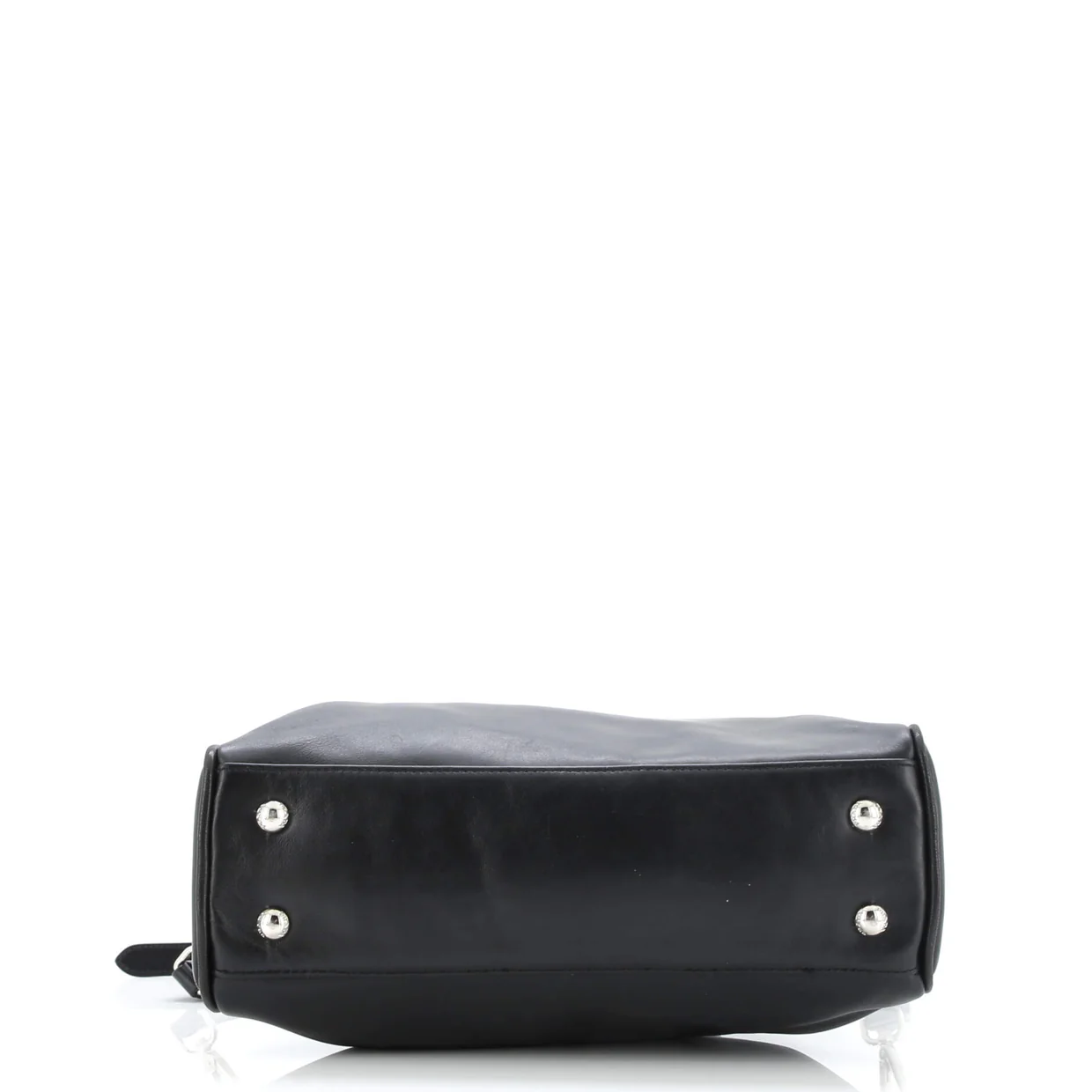 Double Zip Convertible Tote Soft Calf Medium - Deep Luxury