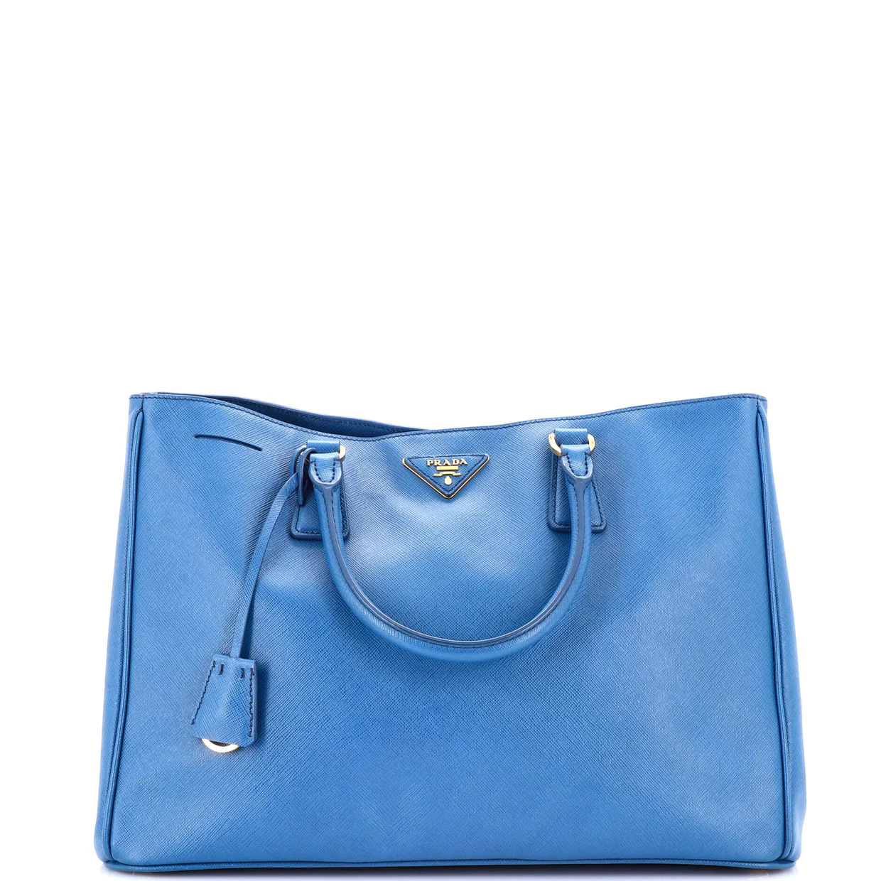 Lux Open Tote Saffiano Leather Large - Deep Luxury