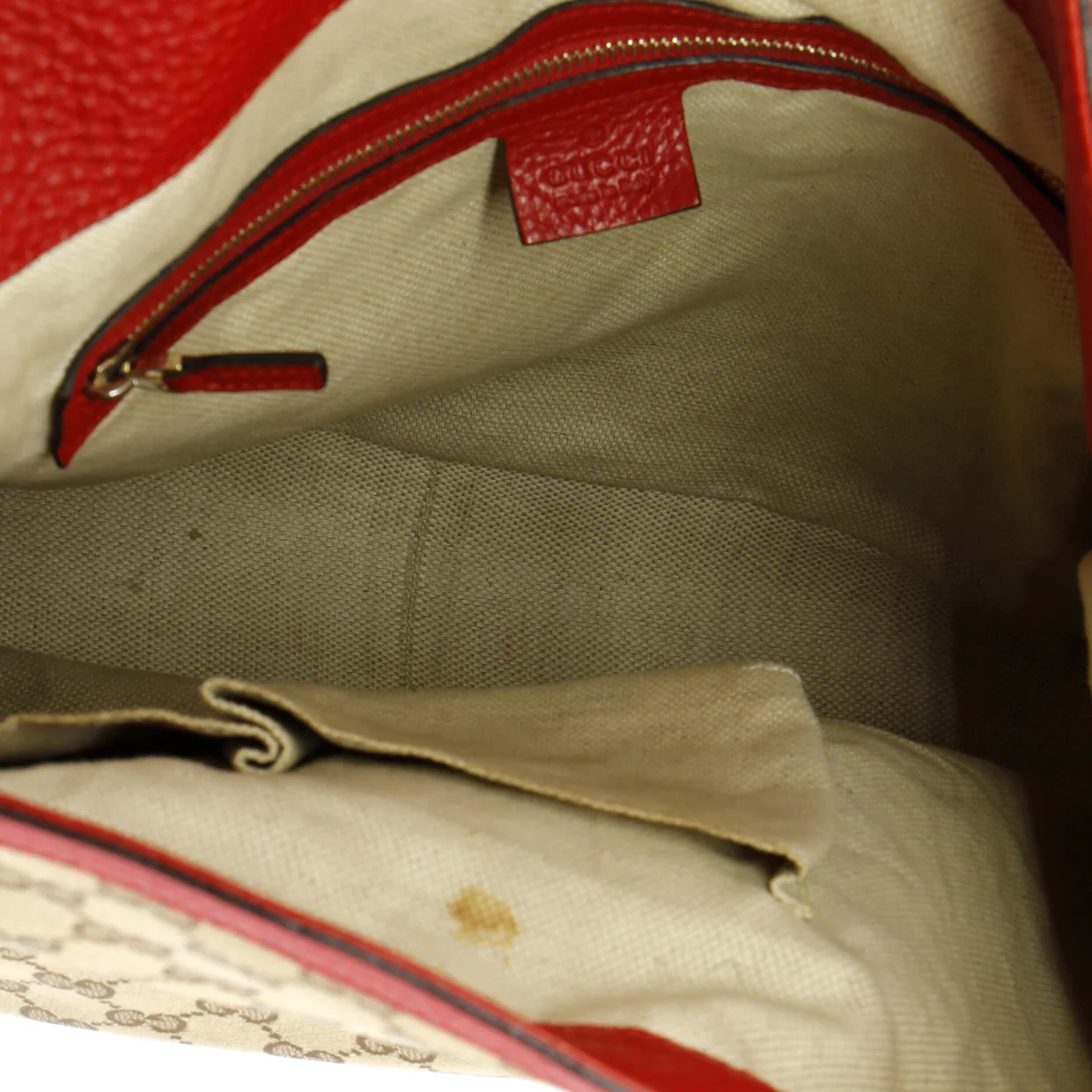 Diana Bamboo Shoulder Bag GG Canvas Medium - Deep Luxury