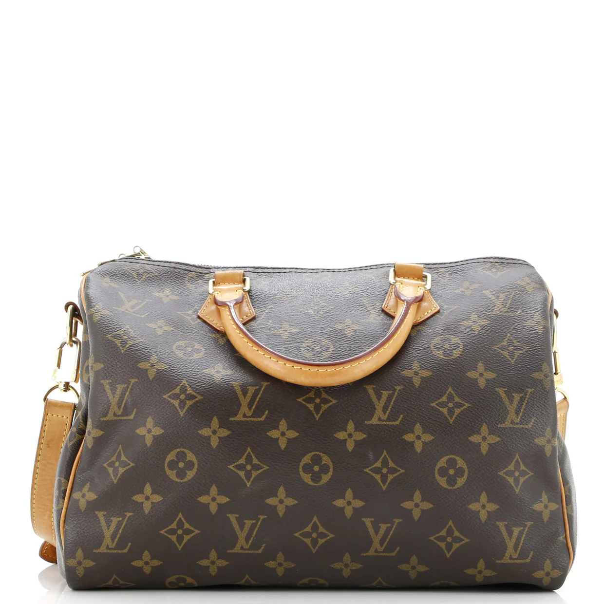 Speedy Bandouliere Bag Monogram Canvas 30 - Deep Luxury