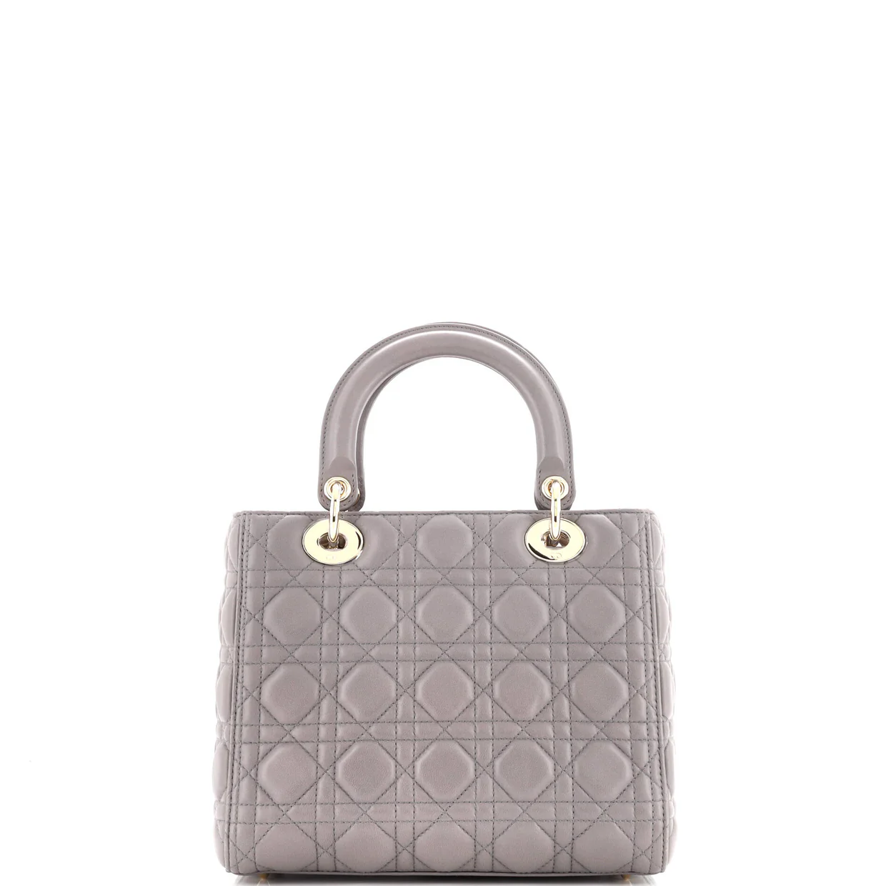 Lady Dior Bag Cannage Quilt Lambskin Medium - Deep Luxury