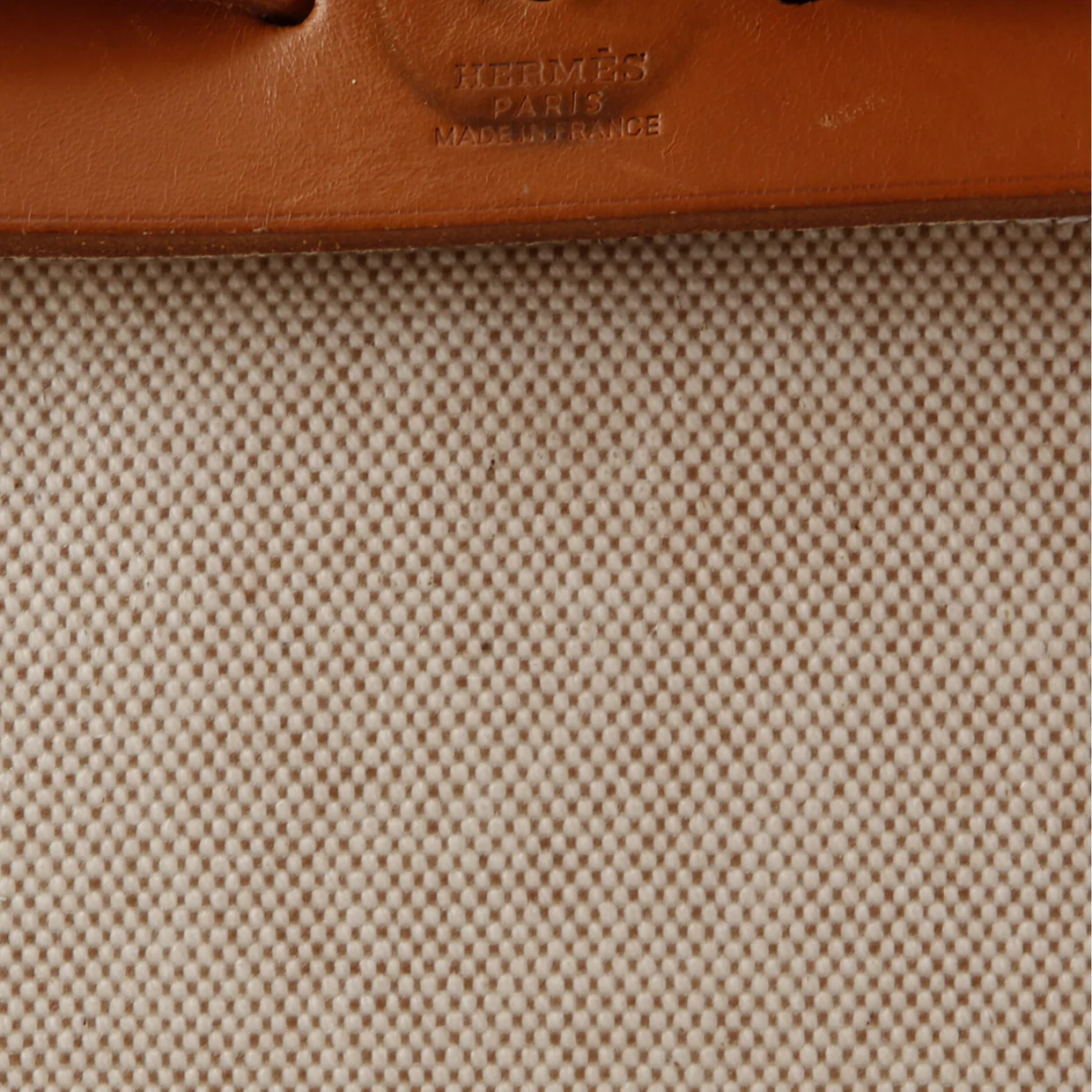 Herbag Toile and Leather PM - Deep Luxury