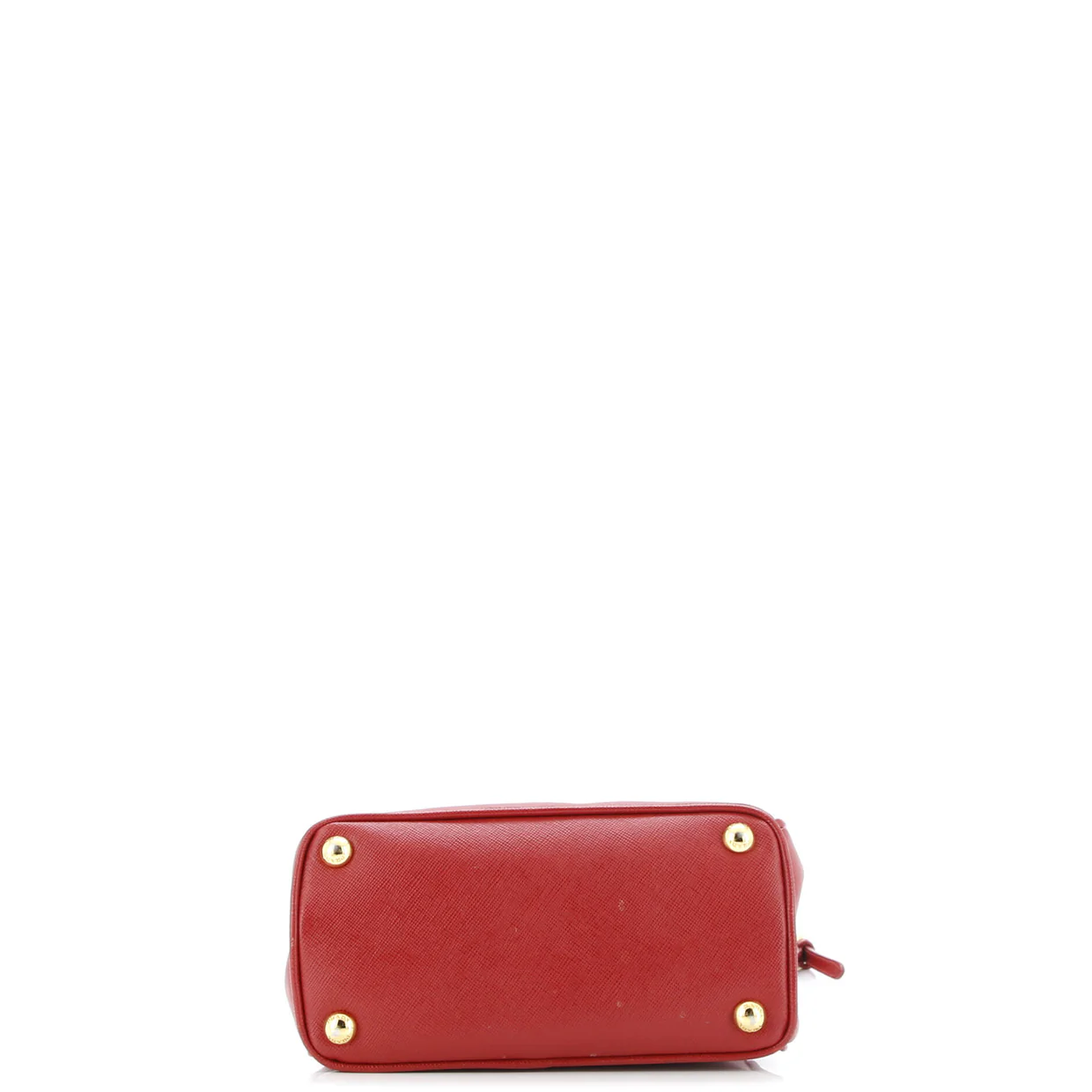Galleria Double Zip Tote Saffiano Leather Mini - Deep Luxury