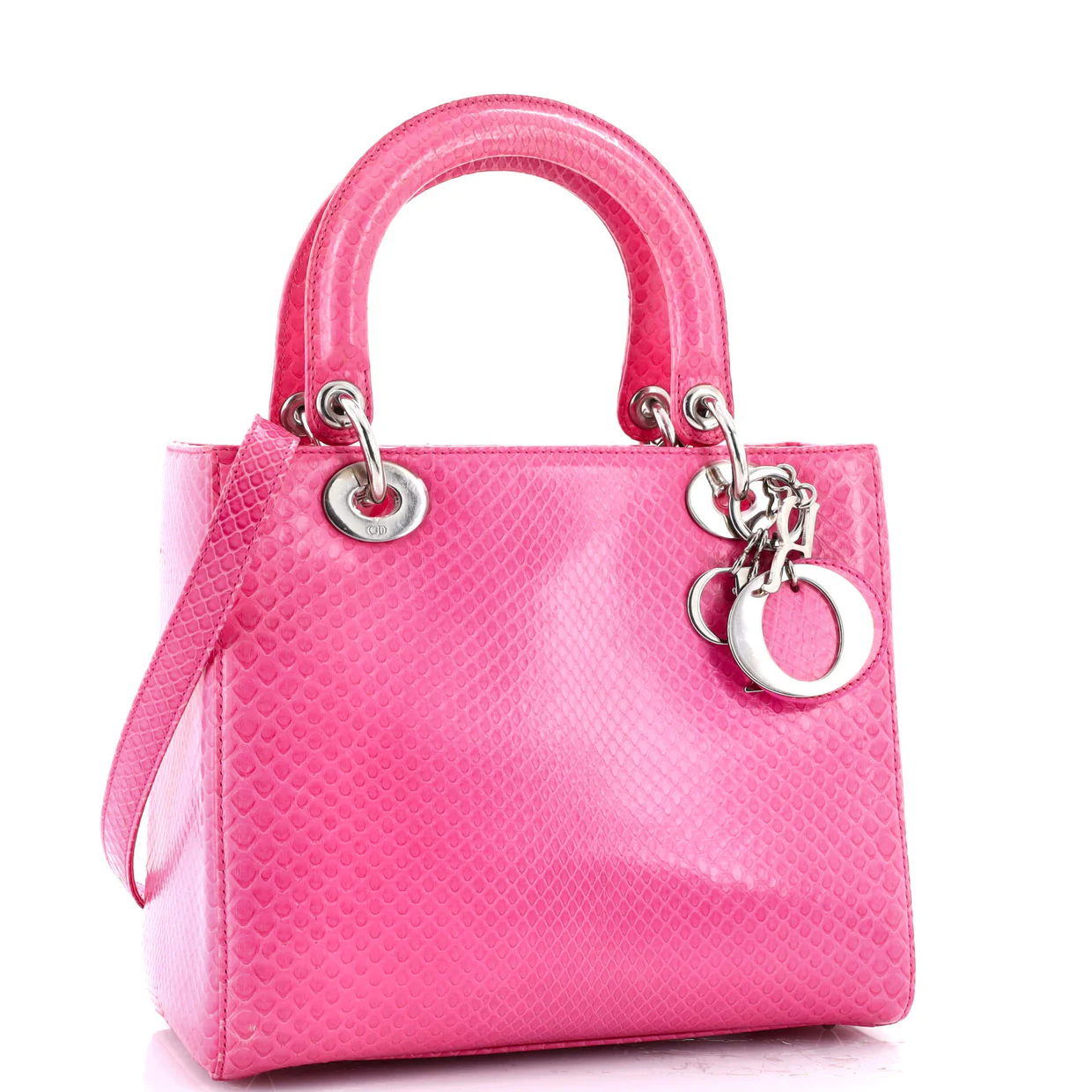 Lady Dior Bag Python Medium - Deep Luxury