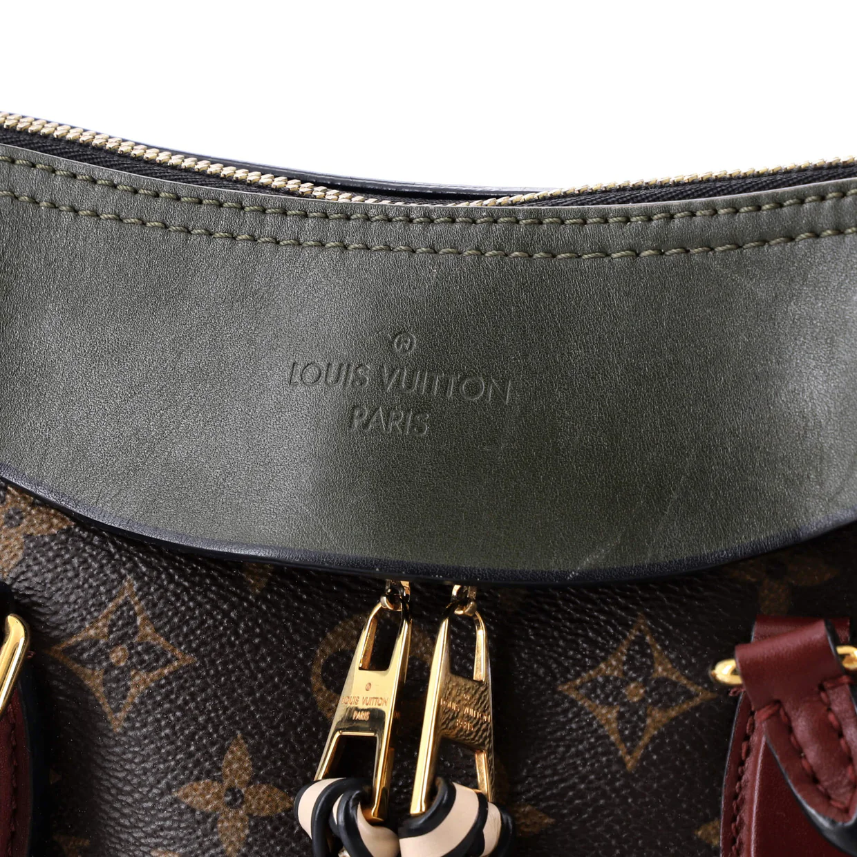 Tuileries Handbag Monogram Canvas with Leather - Deep Luxury