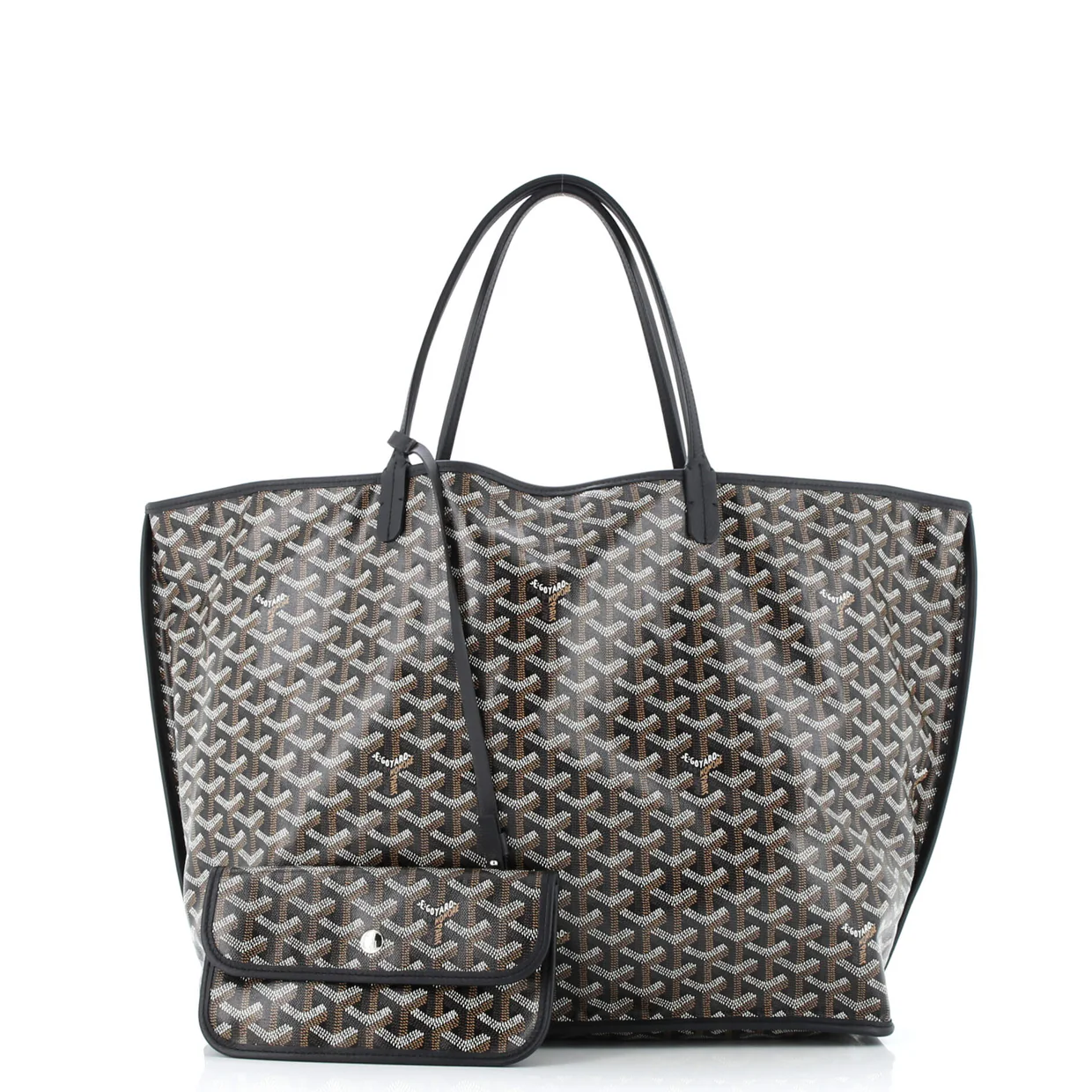 Anjou Reversible Tote Coated Canvas GM - Deep Luxury
