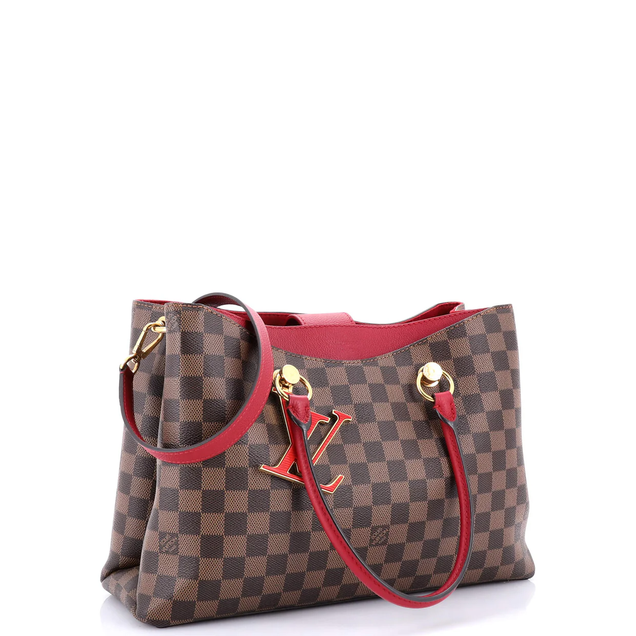 LV Riverside Handbag Damier - Deep Luxury