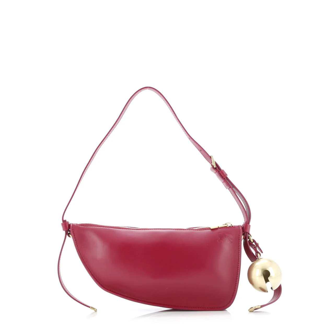 Shield Sling Shoulder Bag Leather Mini - Deep Luxury