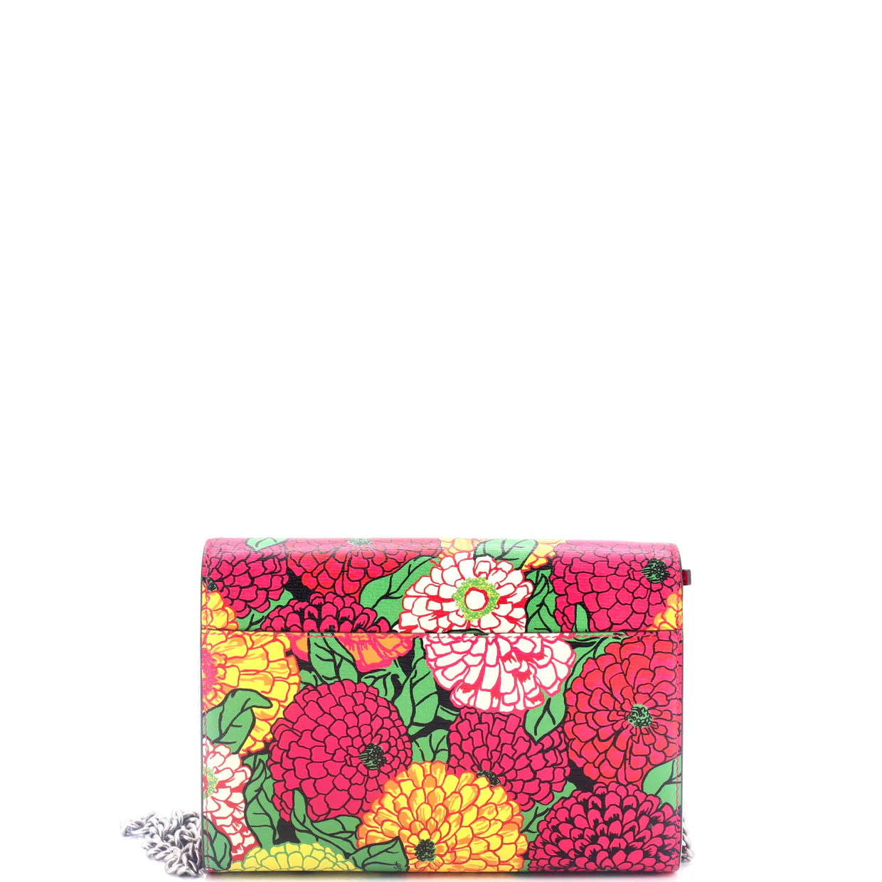 x Ken Scott Dionysus Wallet on Chain Printed Leather Small - Deep Luxury