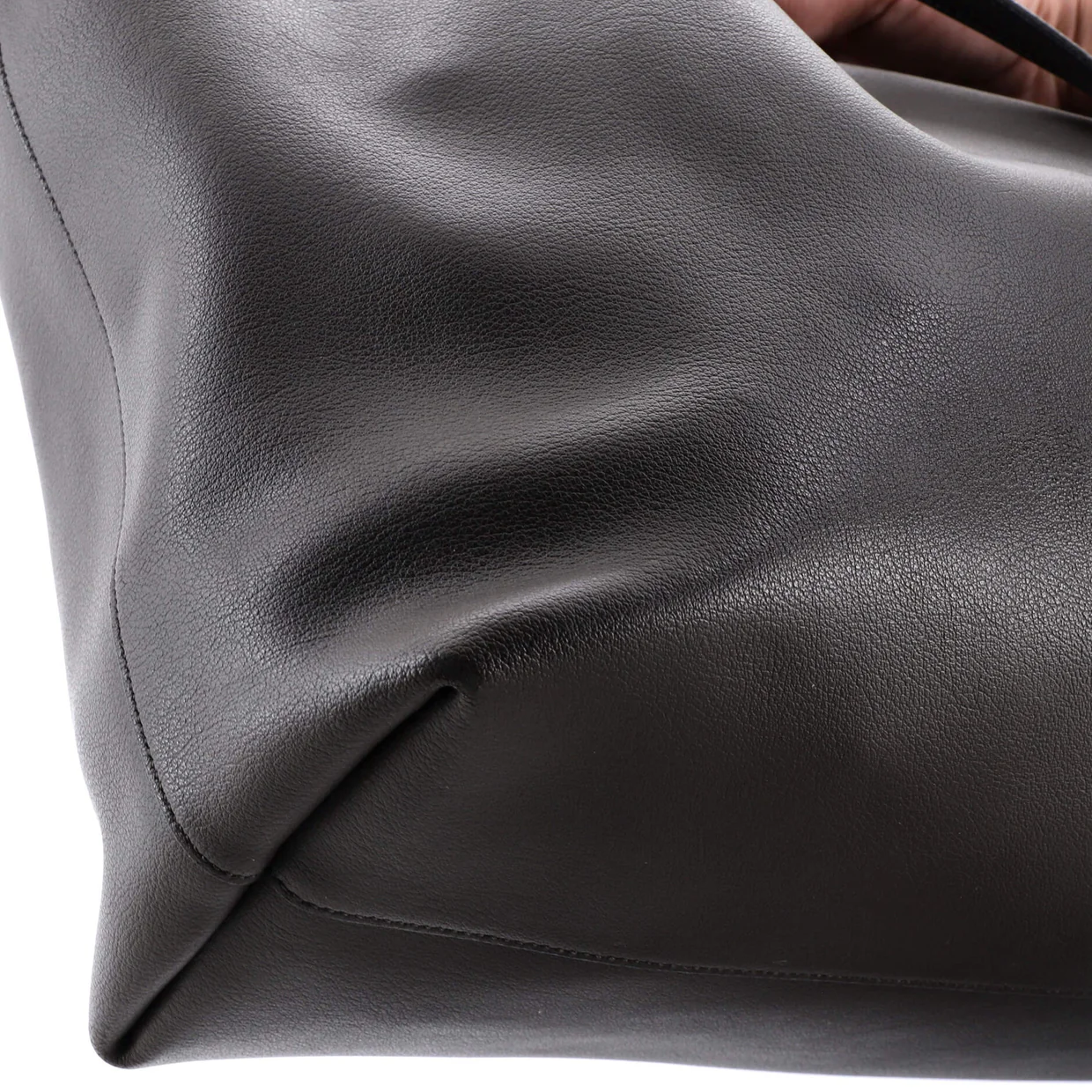 Shopper Tote Leather Large - Deep Luxury